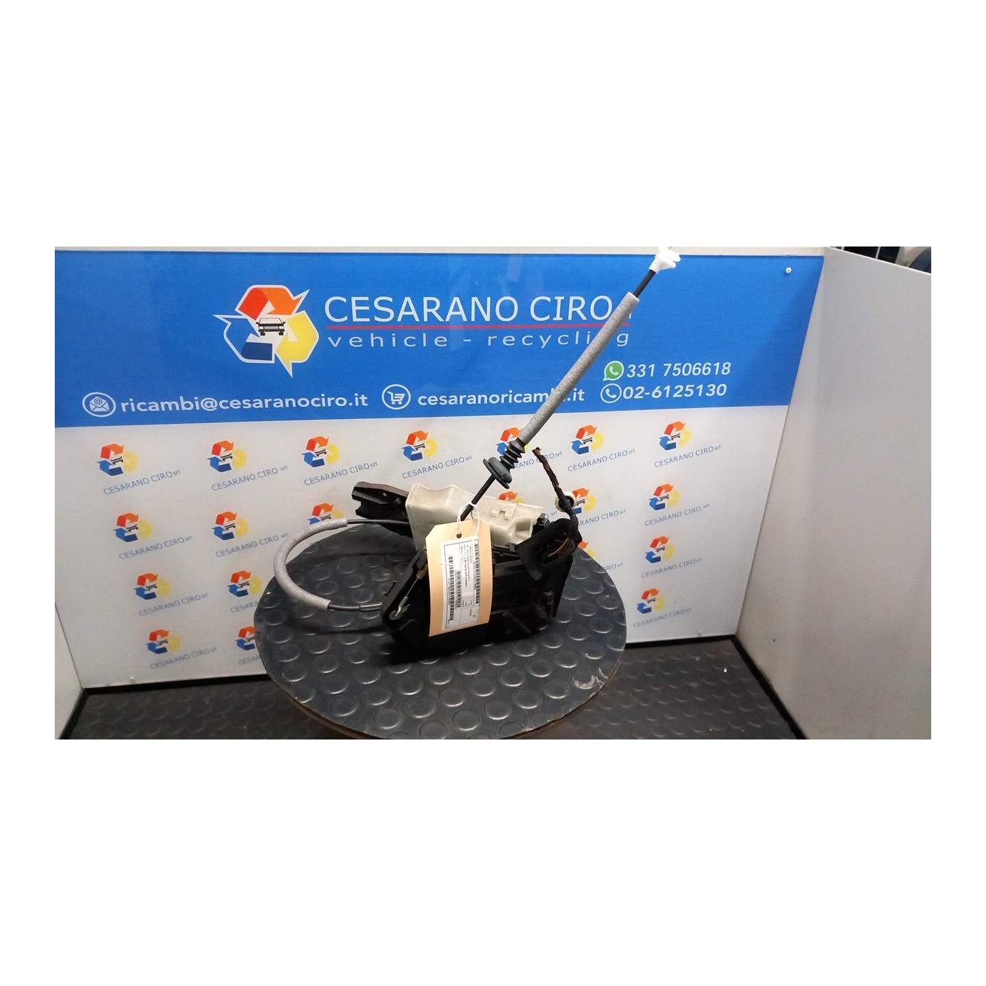 SERRATURA PORTA POST. DX. 009 SKODA FABIA (NJ) (01/15-04/19) CHY 5E0839016A