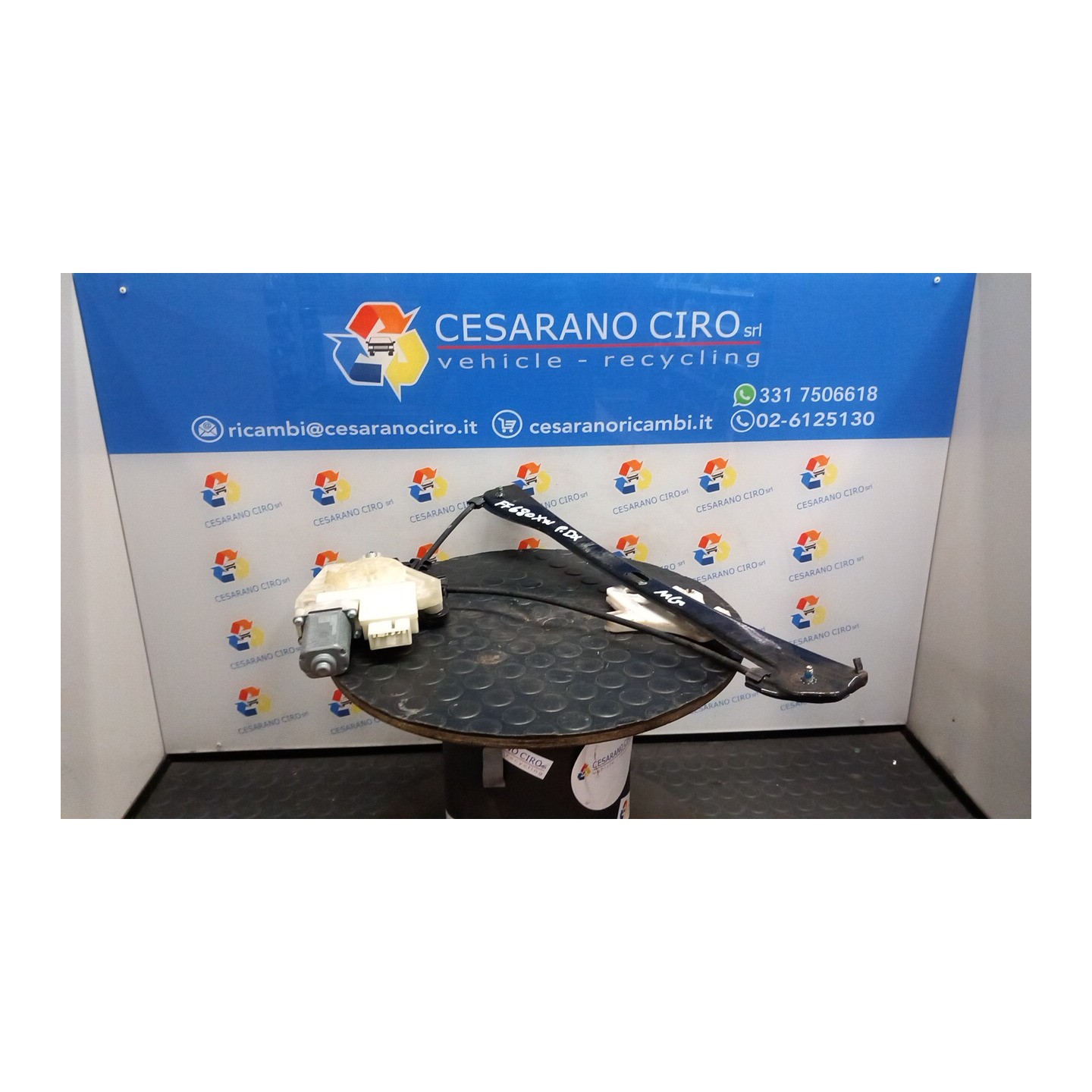 ALZACRISTALLO PORTA POST. DX. 010 SKODA FABIA (NJ) (01/15-04/19) CHY 6V0839402
