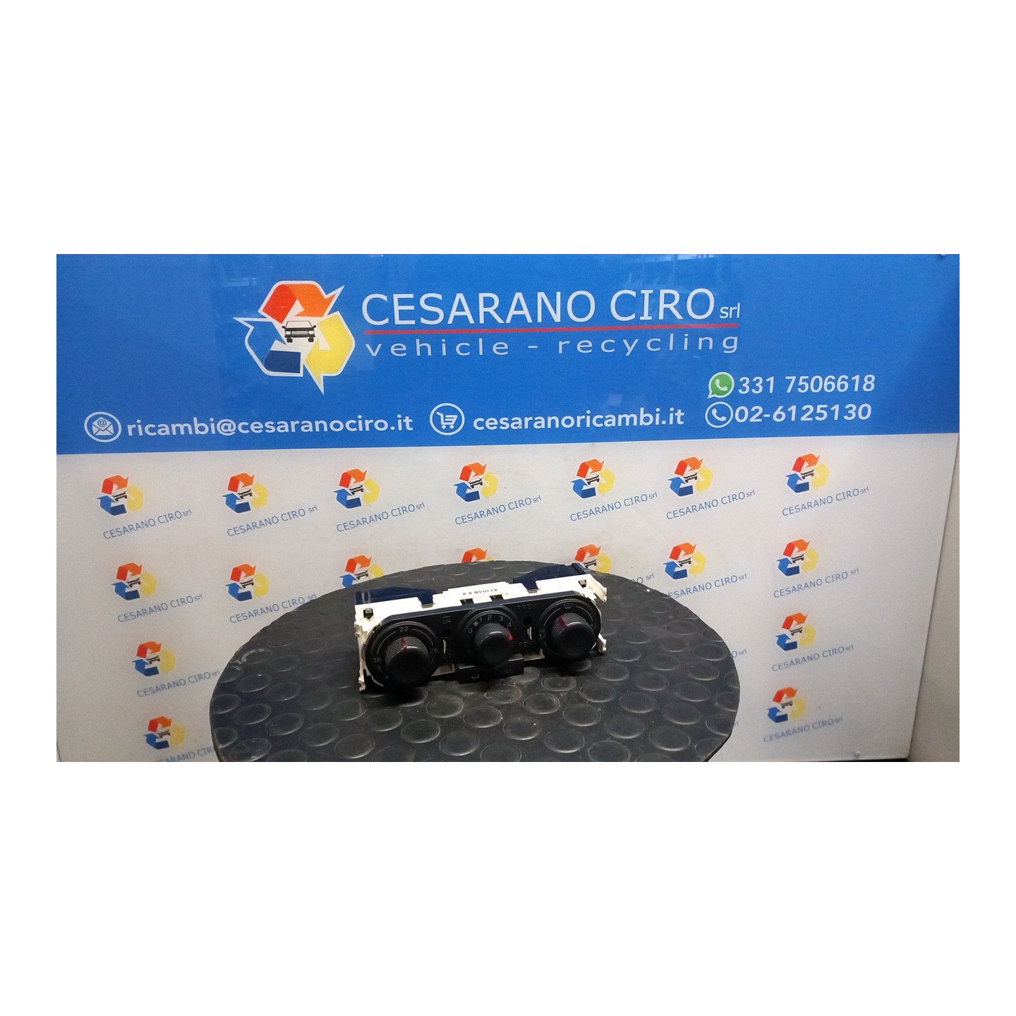 BLOCCO COMANDO CLIMATIZZAZIONE 022 SEAT IBIZA (6L) (12/01-08/09) BKY 6L0819045DNEE