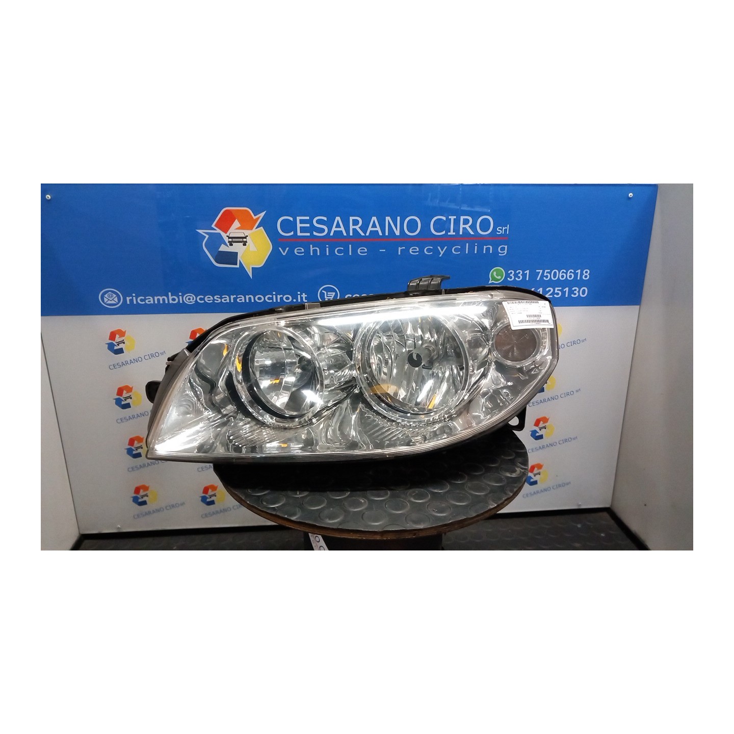 PROIETTORE SX. 040 FIAT PUNTO (2U) (07/03-01/07) 188A4000 46849385