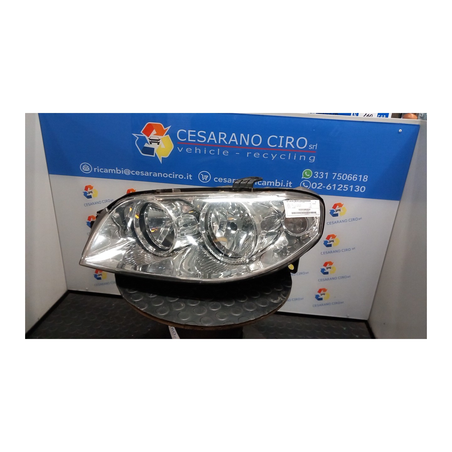 PROIETTORE SX. 040 FIAT PUNTO (2U) (07/03-01/07) 188A4000 46849385
