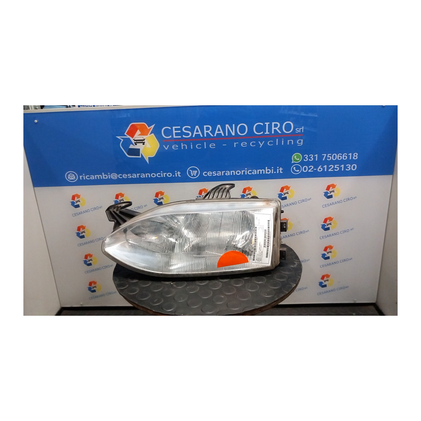 PROIETTORE - 04/98 SX. 115 FIAT PALIO (PY) (09/97-09/03) 178E2000 46537112
