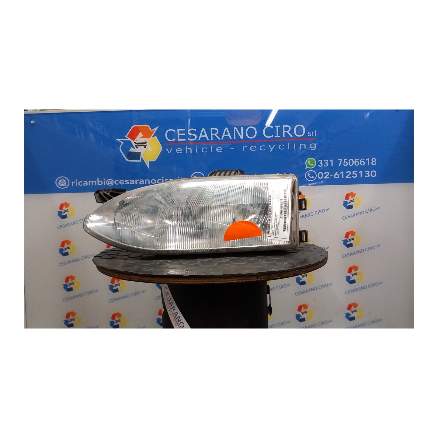 PROIETTORE - 04/98 SX. 115 FIAT PALIO (PY) (09/97-09/03) 178E2000 46537112