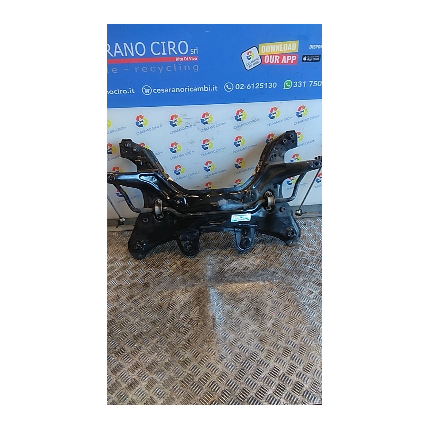 TELAIO AUSILIARIO ANT. 019 FIAT 500 (3P) (07/07-01/15) 312A2000 52064530