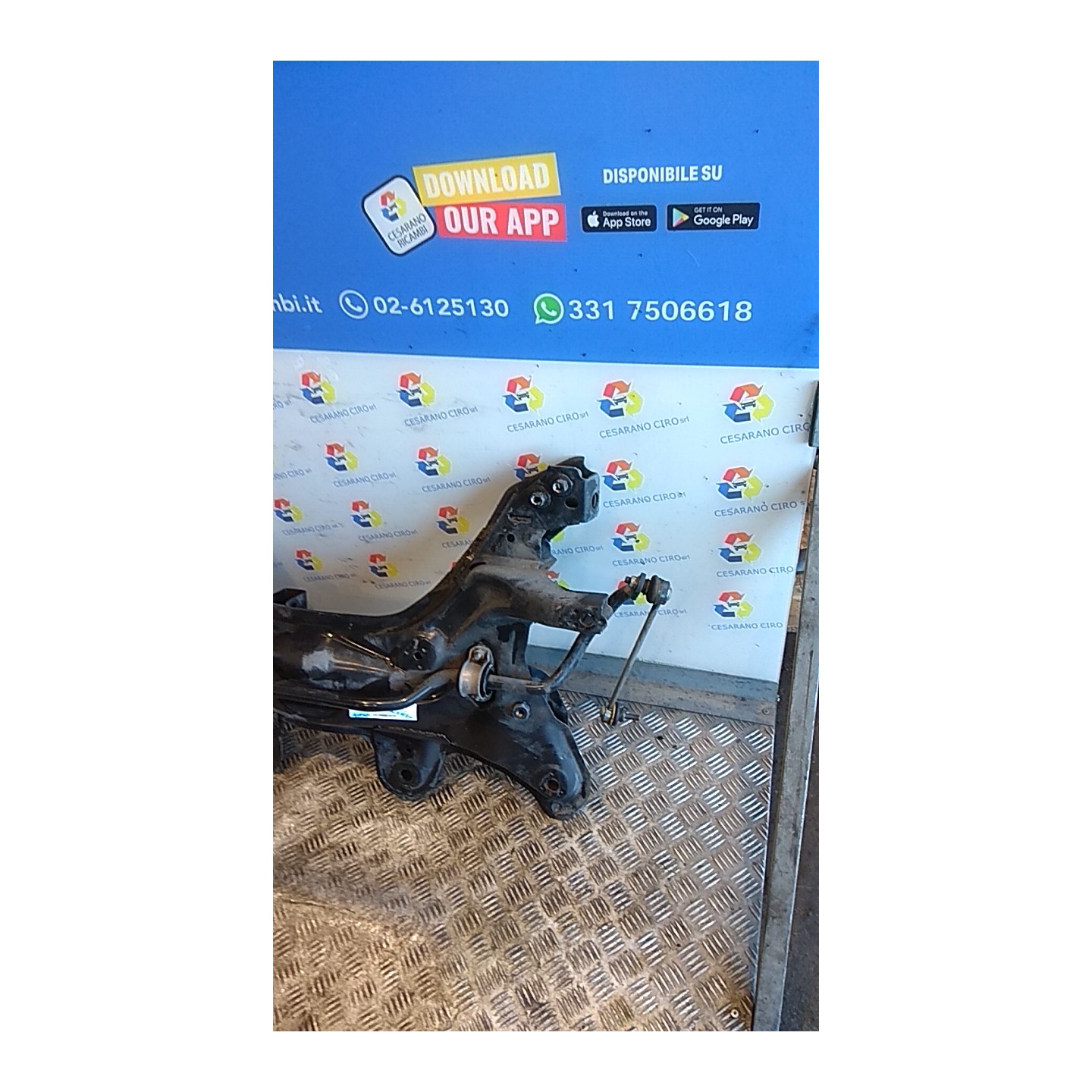 TELAIO AUSILIARIO ANT. 019 FIAT 500 (3P) (07/07-01/15) 312A2000 52064530