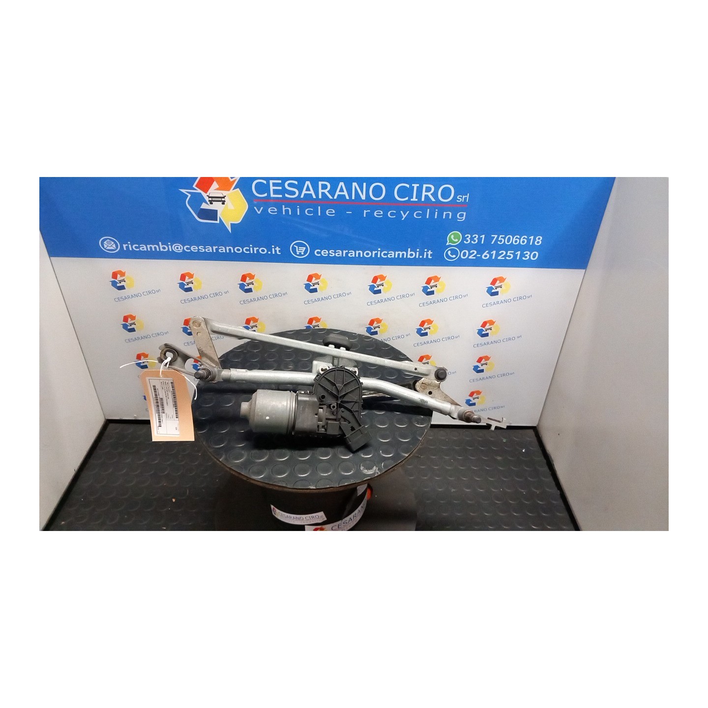 MECCANISMO TERGIPARABREZZA CON MOTORINO 042 PEUGEOT PARTNER TEPEE (B9) (02/12-10/1 9H06 6405LK