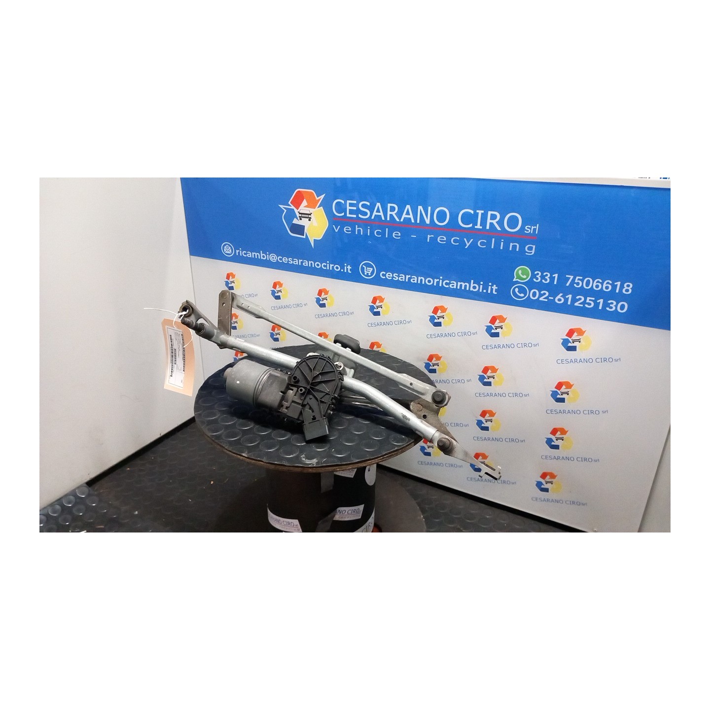 MECCANISMO TERGIPARABREZZA CON MOTORINO 042 PEUGEOT PARTNER TEPEE (B9) (02/12-10/1 9H06 6405LK