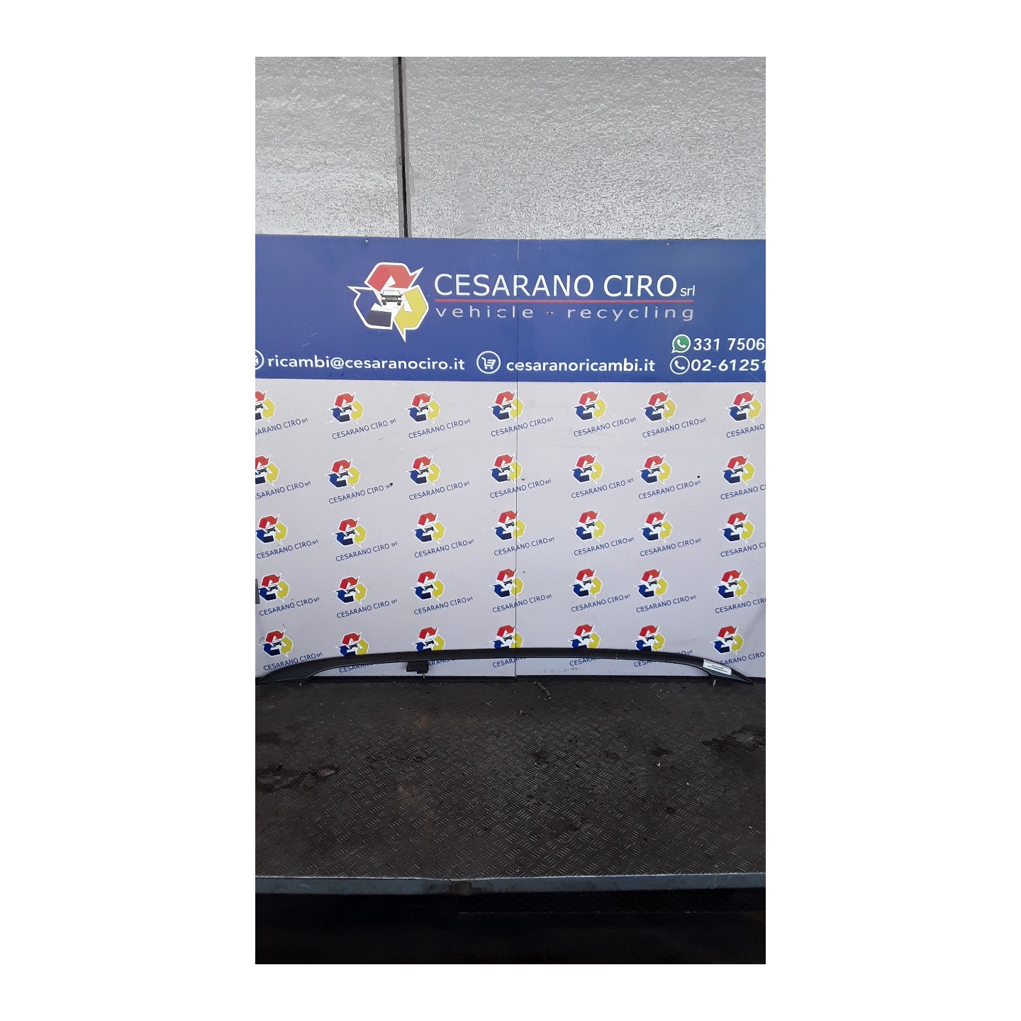 MANCORRENTE TETTO SX. 114 BMW X3 (E83) (09/03-09/06) 204D4 51137052537