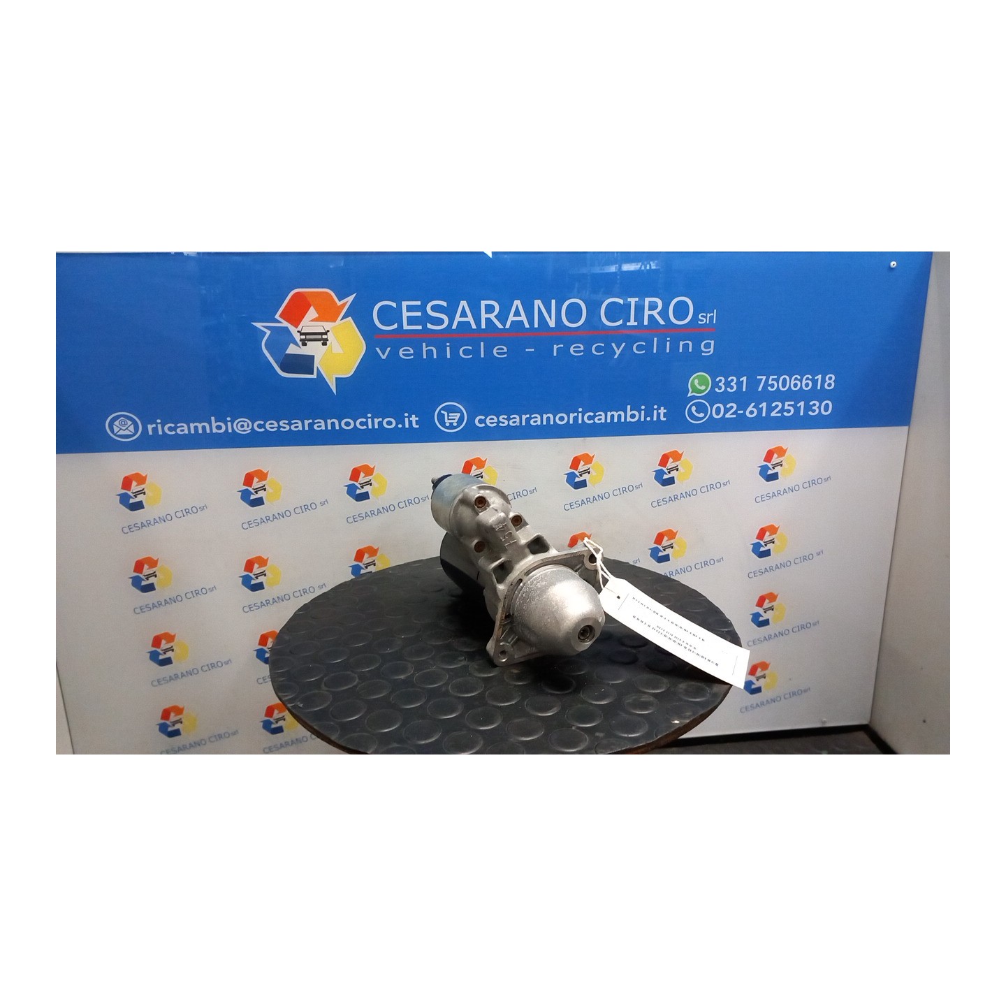 MOTORINO AVVIAMENTO 101 FIAT GRANDE PUNTO (3X) (07/09-01/14 199A9000 51916170