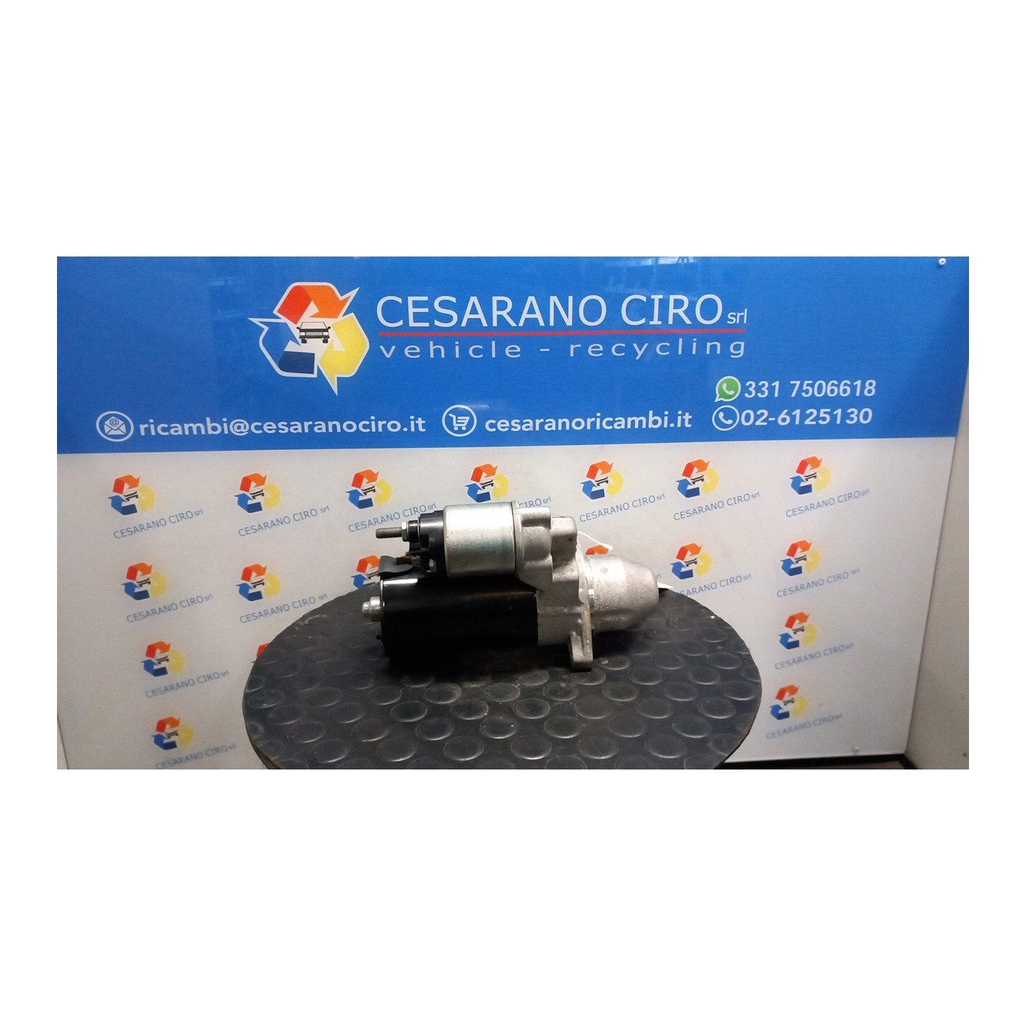 MOTORINO AVVIAMENTO 101 FIAT GRANDE PUNTO (3X) (07/09-01/14 199A9000 51916170