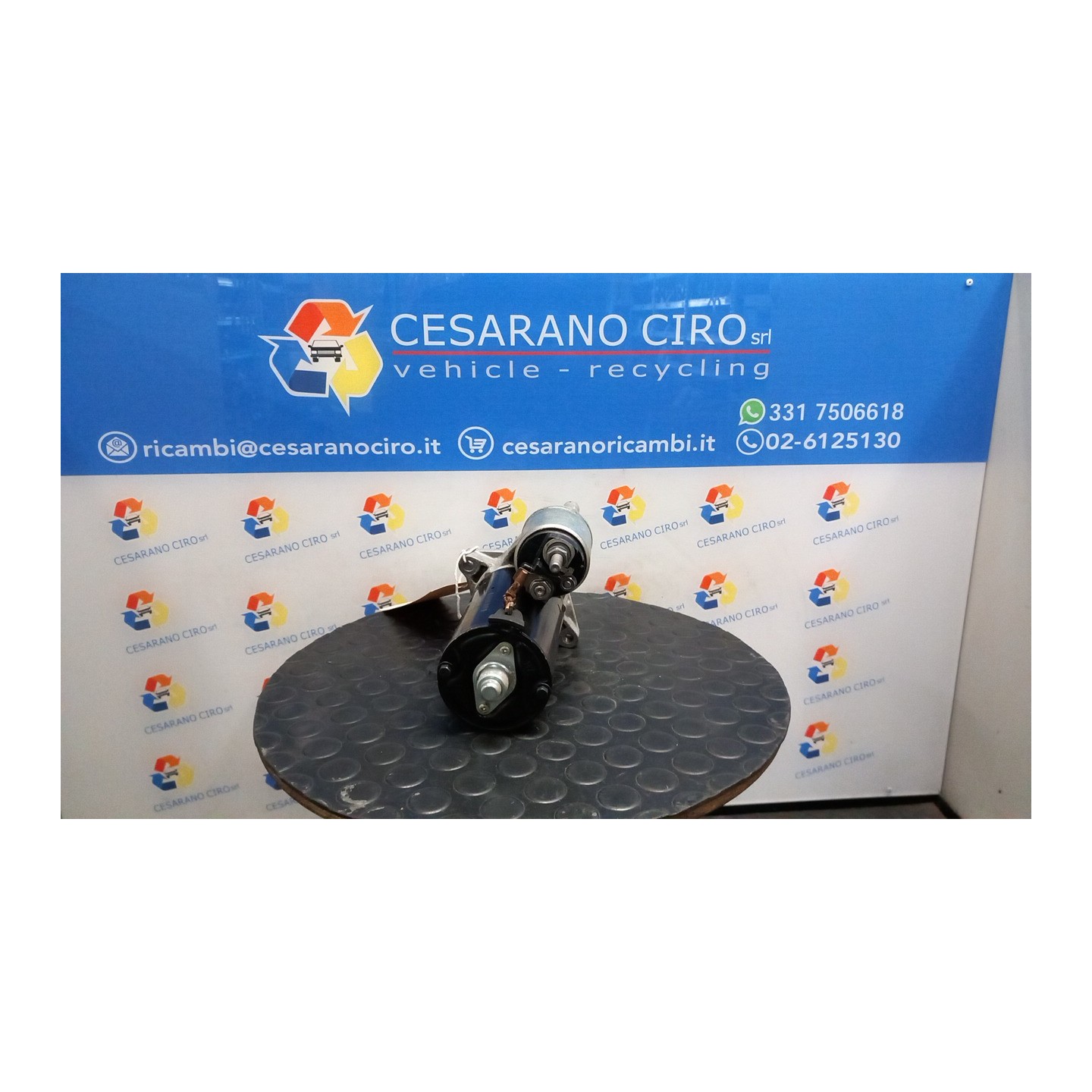 MOTORINO AVVIAMENTO 101 FIAT GRANDE PUNTO (3X) (07/09-01/14 199A9000 51916170