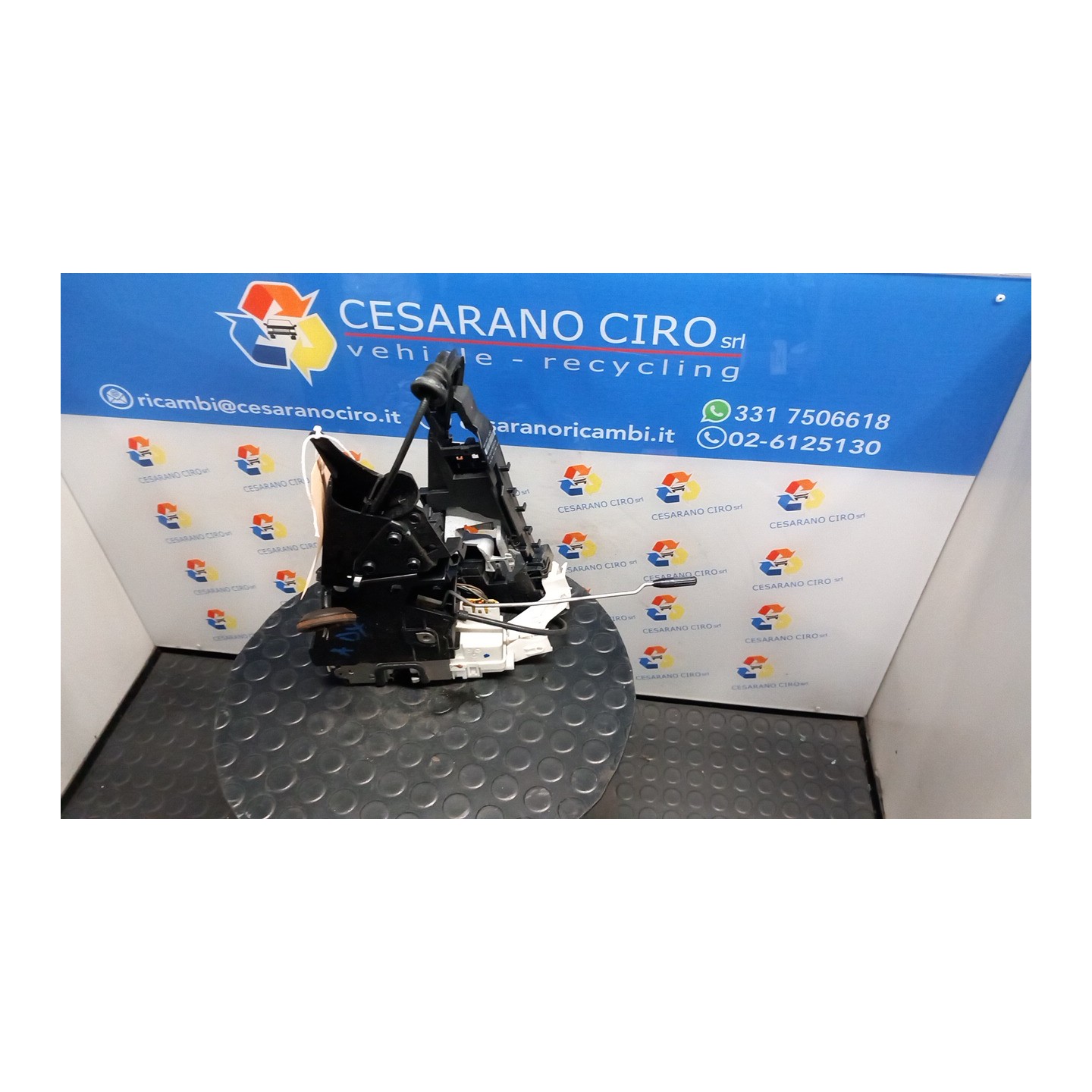 SERRATURA PORTA ANT. C/TIRANTI DX. 006 MERCEDES-BENZ CLASSE A (W/C169) (07/04-04/13 640942 A1697204235
