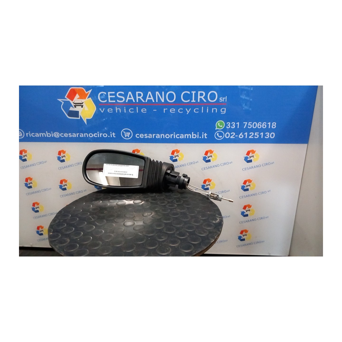 RETROVISORE EST. SX. 020 FIAT PUNTO (1N/1P) (07/99-12/05) 188A4000 735310075