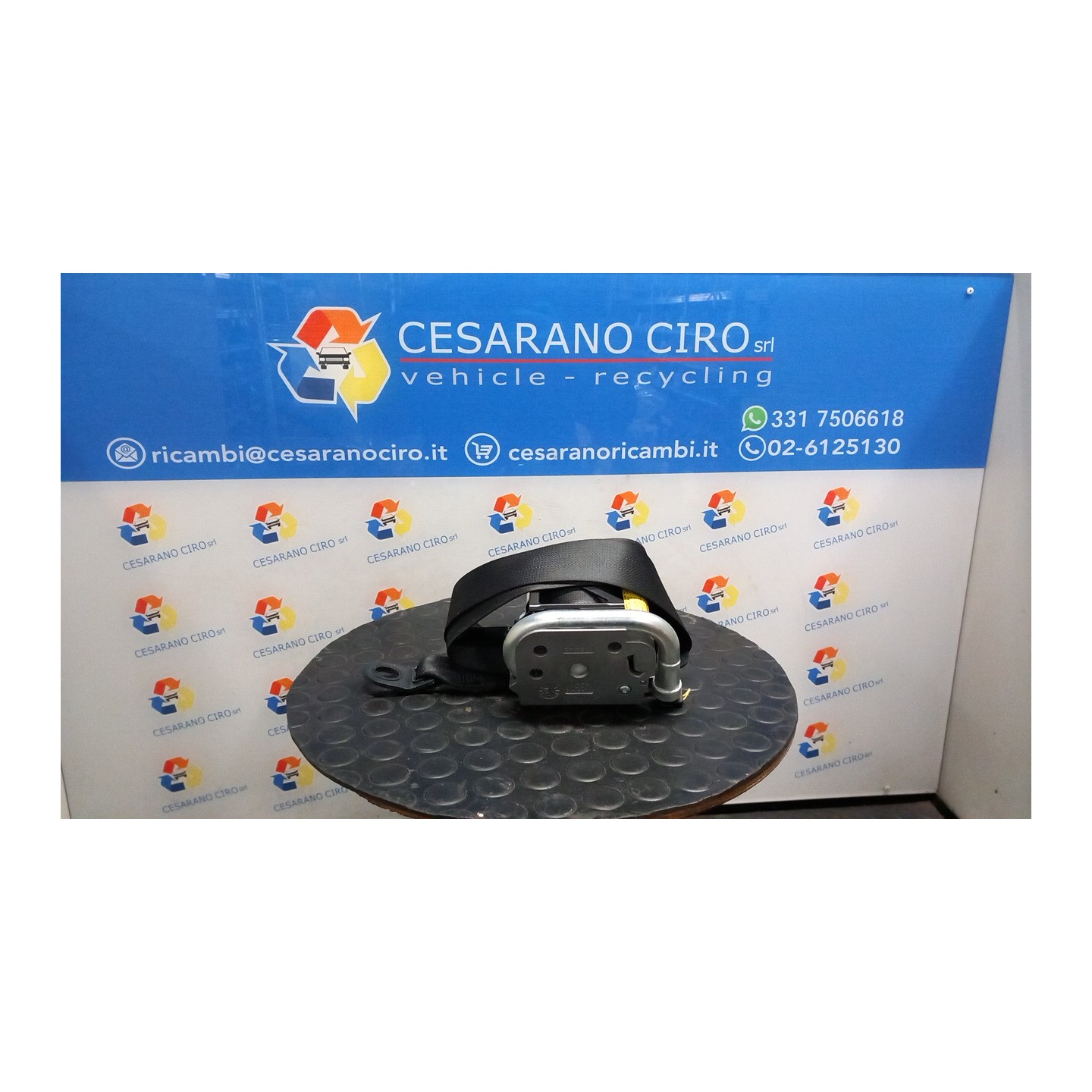 CINTURA DI SICUREZZA ANT. DX. 022 TOYOTA YARIS (09/11-02/15) 1KRFE 732100D321C0