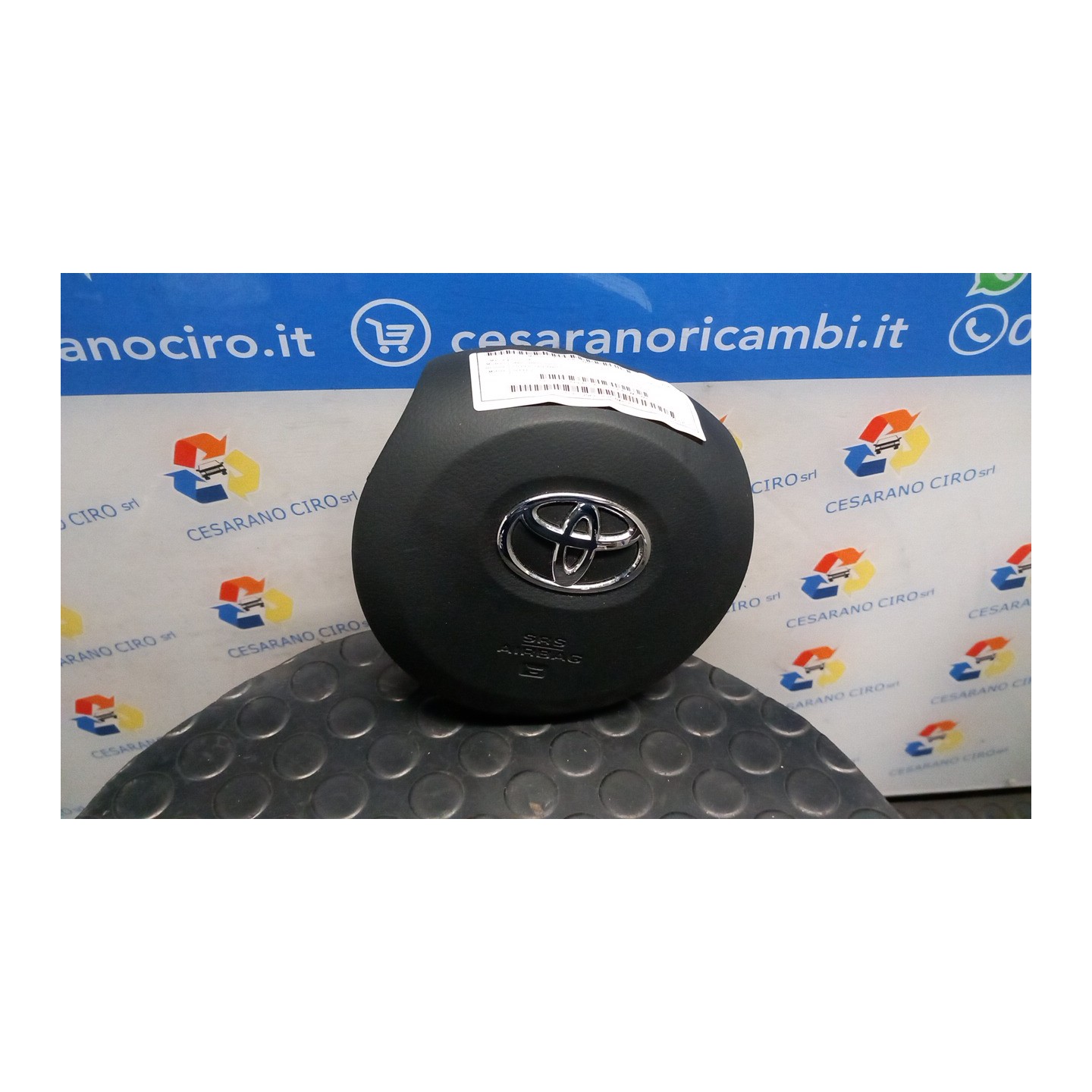 DISPOSITIVO AIRBAG LATO GUIDA 026 TOYOTA YARIS (09/11-02/15) 1KRFE 451300D350C0