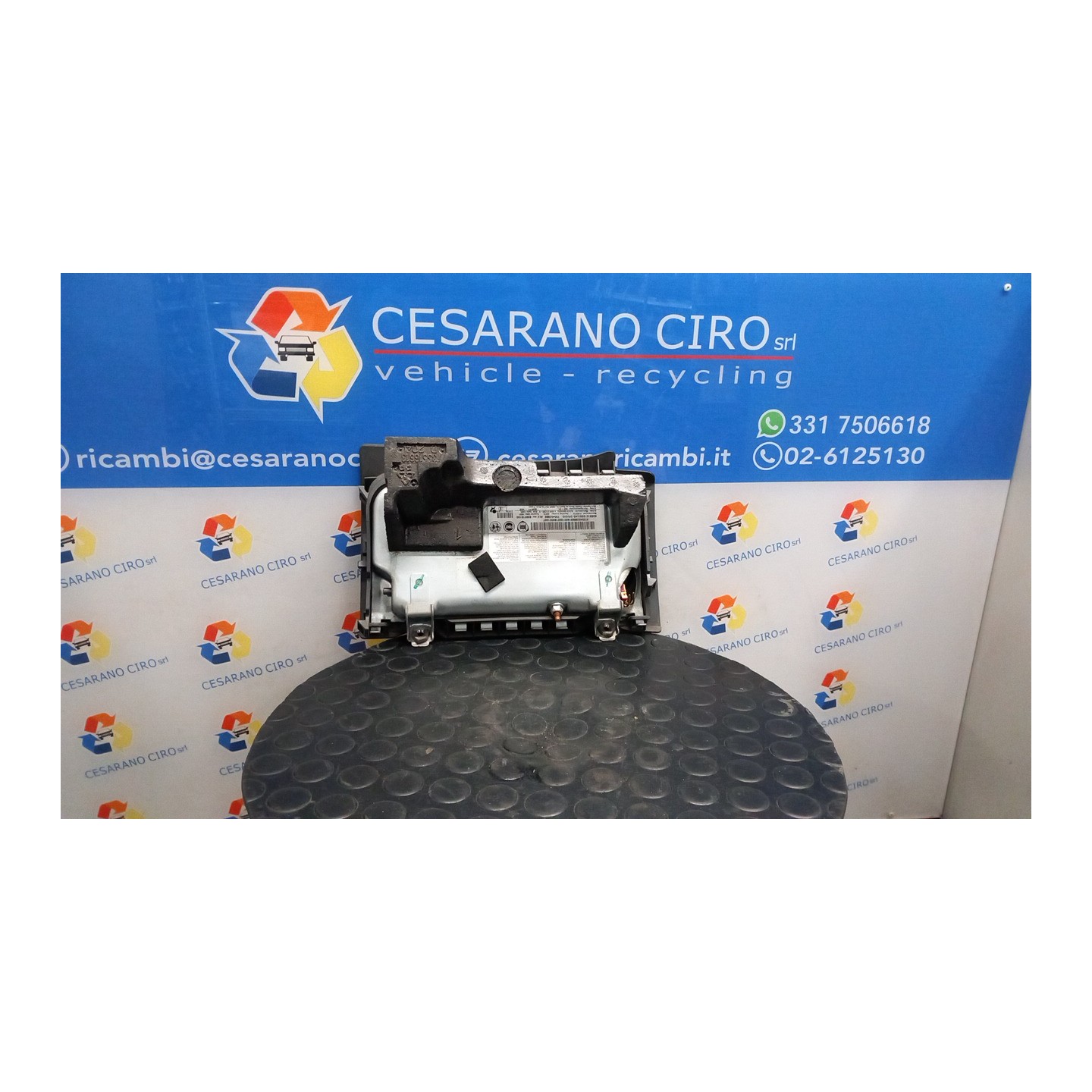 DISPOSITIVO AIRBAG PROTEZIONE GAMBE 037 FIAT 500 (3P) (07/07-01/15) 169A4000 735452886