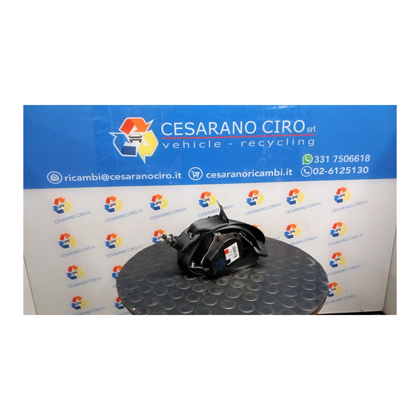 CINTURA DI SICUREZZA ANT. SX. 043 FORD C-MAX (CB7) (09/10-05/15) T1DA 1687778