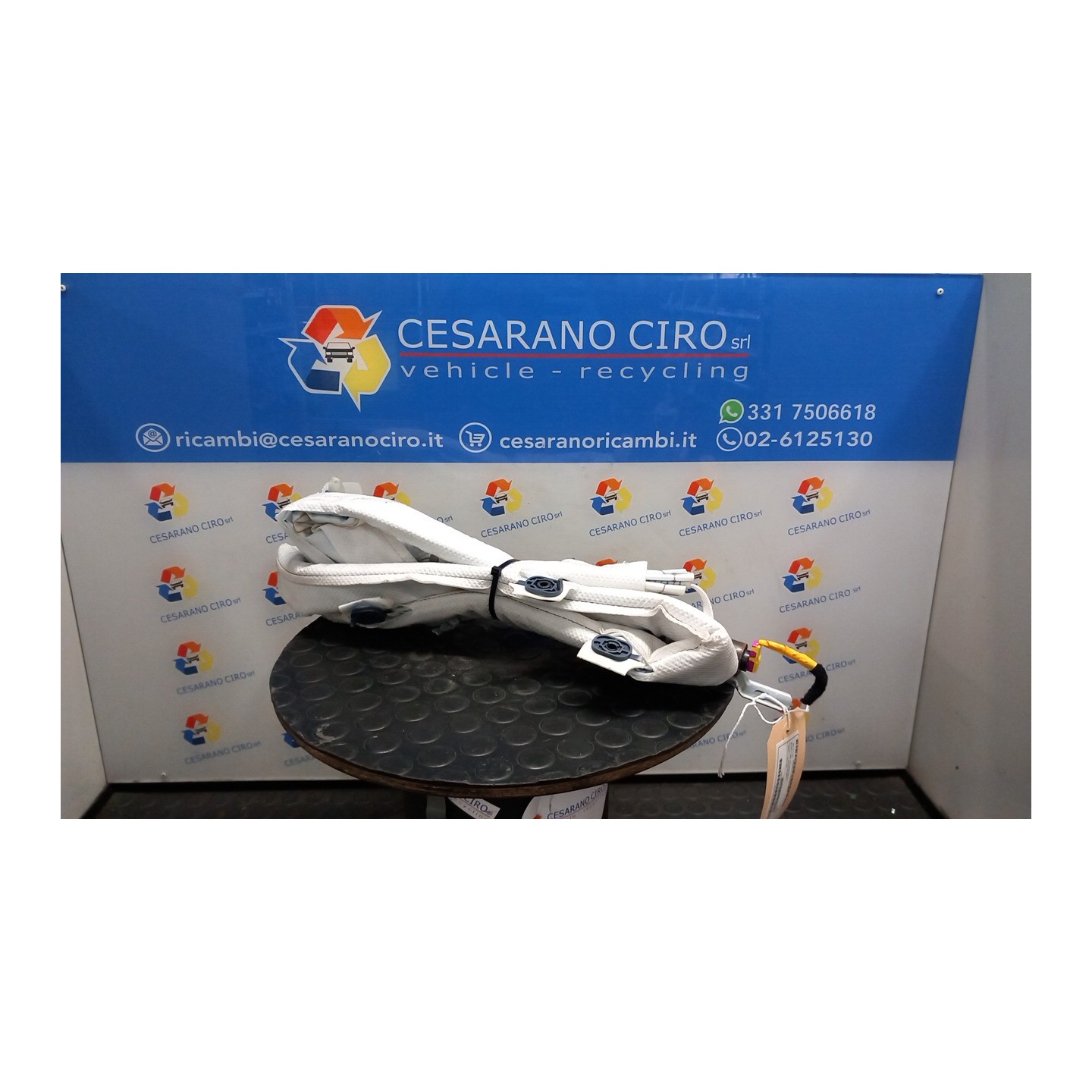 DISPOSITIVO AIRBAG A TENDINA DX. 066 FIAT 500L (73) (07/12-06/18) 843A1000 52080824