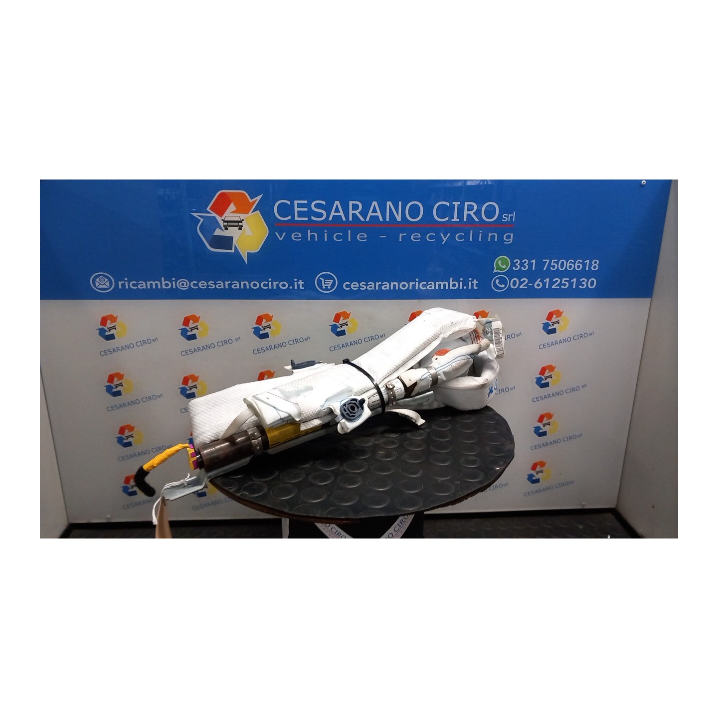 DISPOSITIVO AIRBAG A TENDINA DX. 066 FIAT 500L (73) (07/12-06/18) 843A1000 52080824