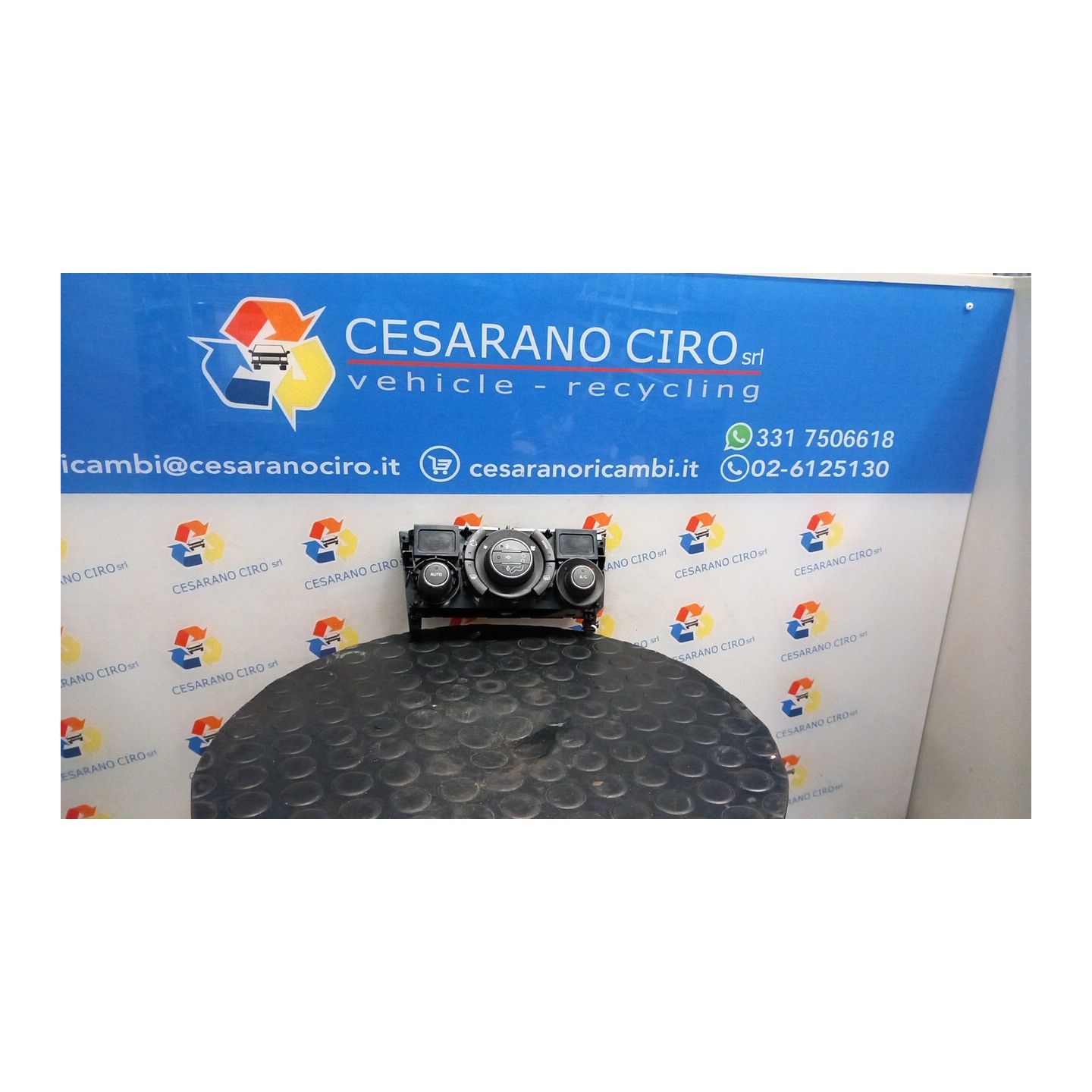 BLOCCO COMANDO CLIMATIZZAZIONE 074 PEUGEOT RCZ (05/10-) RHH 6452S2