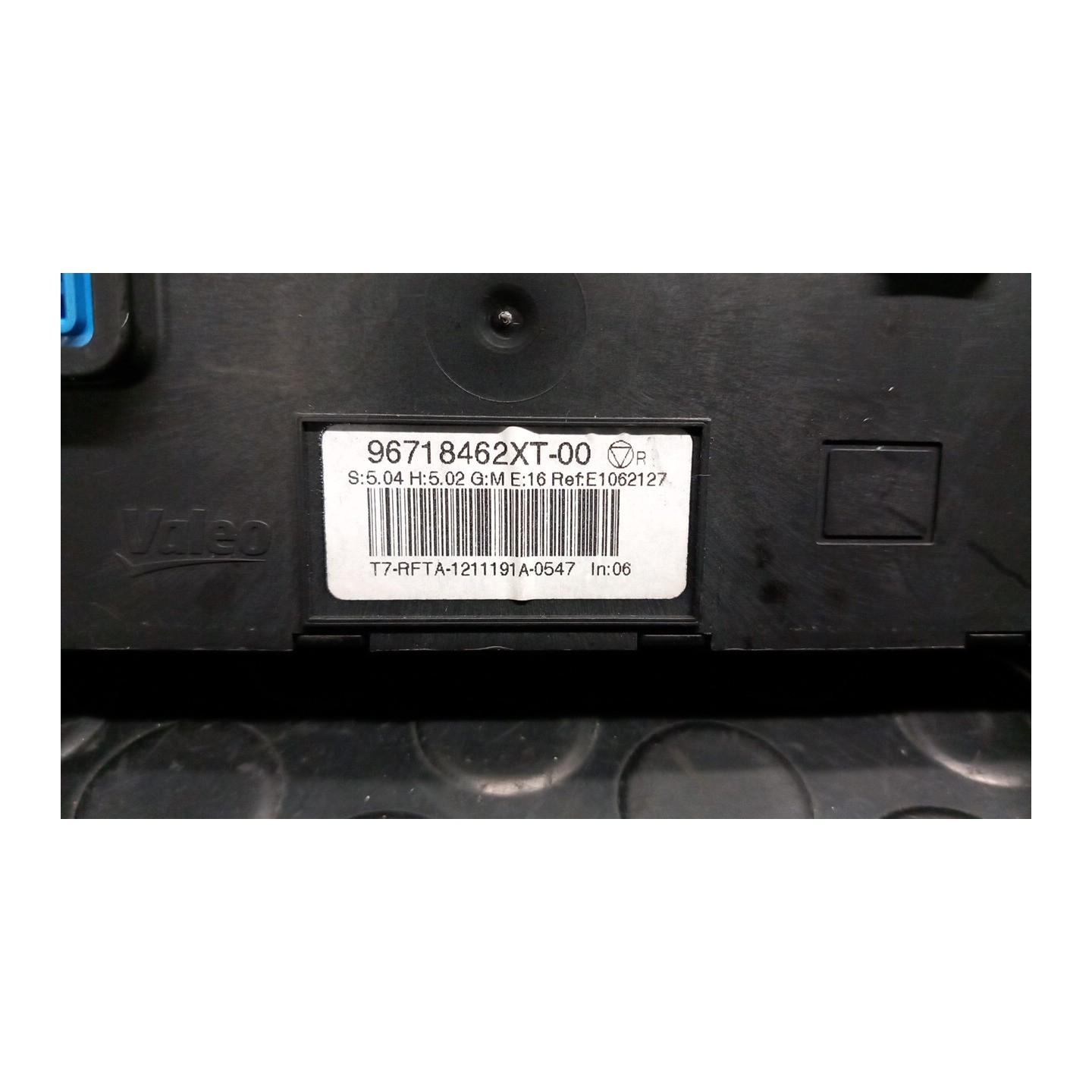 BLOCCO COMANDO CLIMATIZZAZIONE 074 PEUGEOT RCZ (05/10-) RHH 6452S2