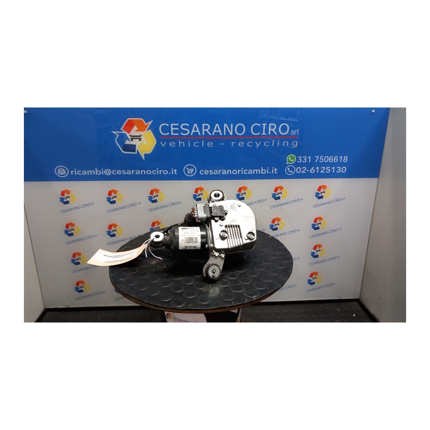 MOTORINO TERGIPARABREZZA DX. 075 PEUGEOT RCZ (05/10-) RHH 6405RP