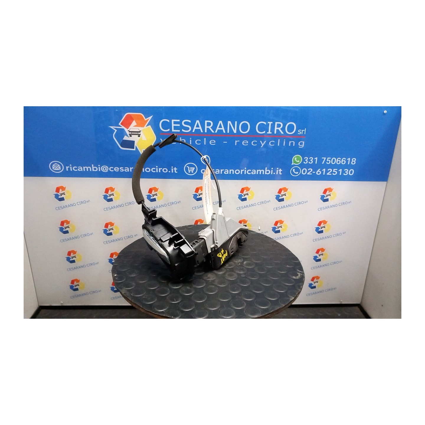 SERRATURA PORTA POST. C/CHIUSURA BAMBINO ELETTRICA DX. 126 PEUGEOT 3008 (04/09-10/13) 9HZ 9138Z9