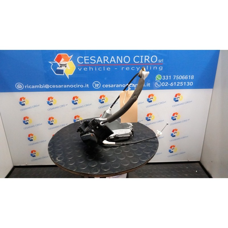 SERRATURA PORTA POST. C/CHIUSURA BAMBINO ELETTRICA SX. 127 PEUGEOT 3008 (04/09-10/13) 9HZ 9137V5