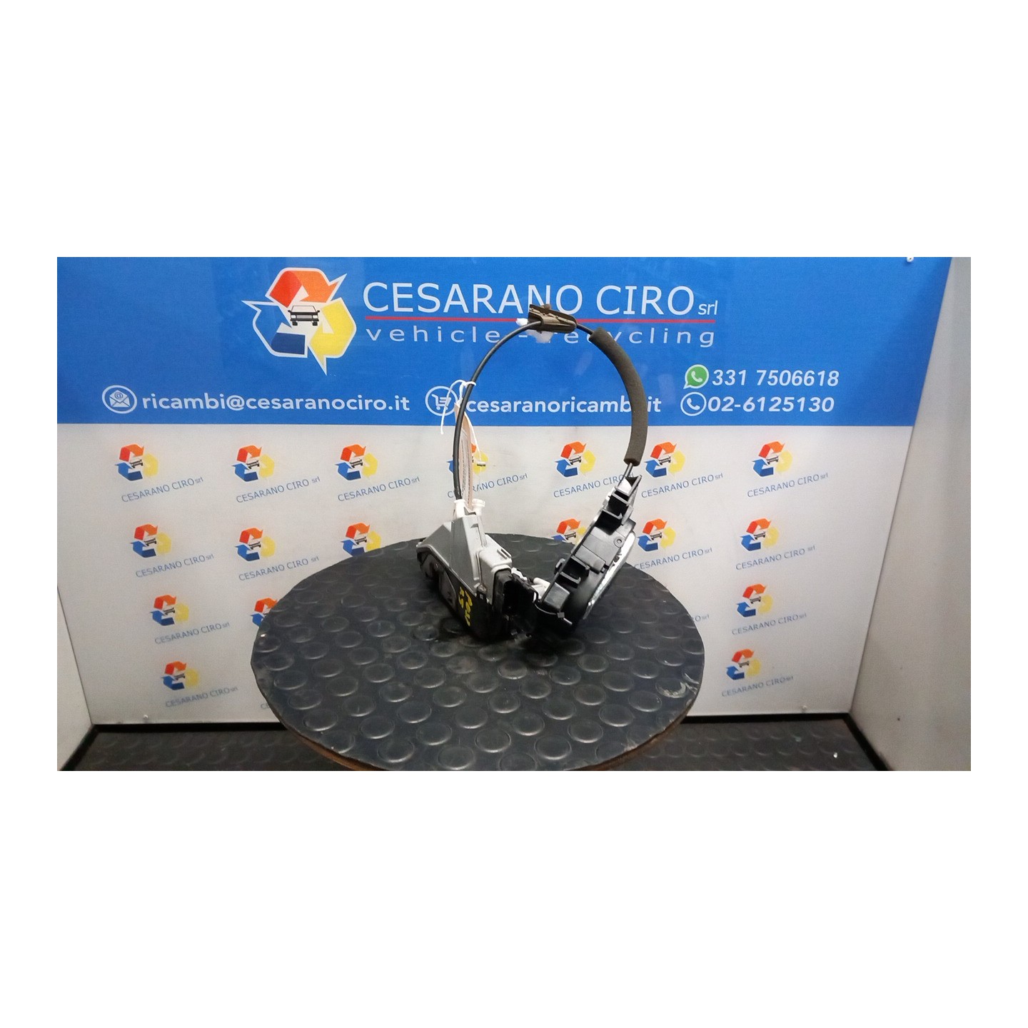 SERRATURA PORTA POST. C/CHIUSURA BAMBINO ELETTRICA SX. 127 PEUGEOT 3008 (04/09-10/13) 9HZ 9137V5