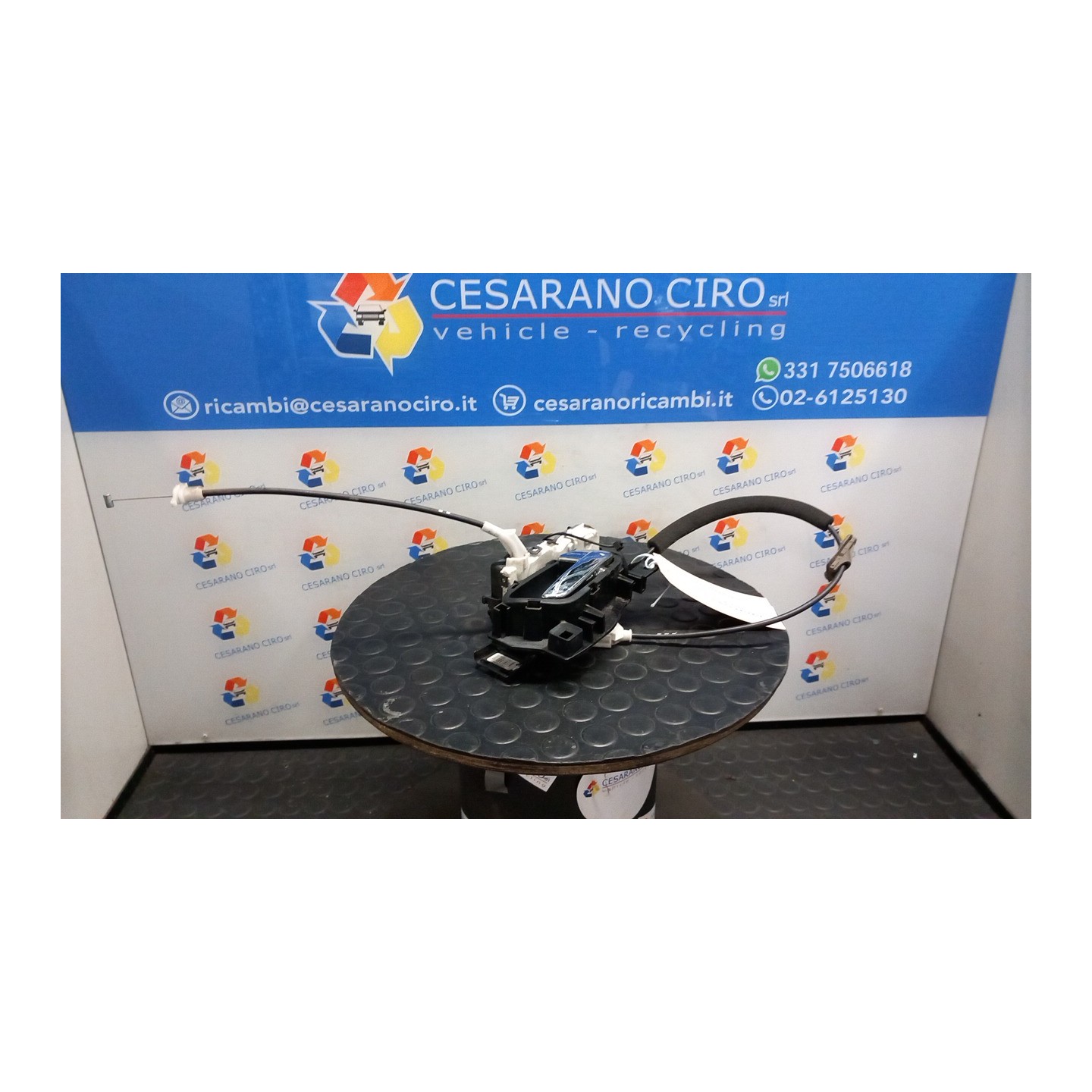 SERRATURA PORTA ANT. DX. 128 PEUGEOT 3008 (04/09-10/13) 9HZ 9800623080
