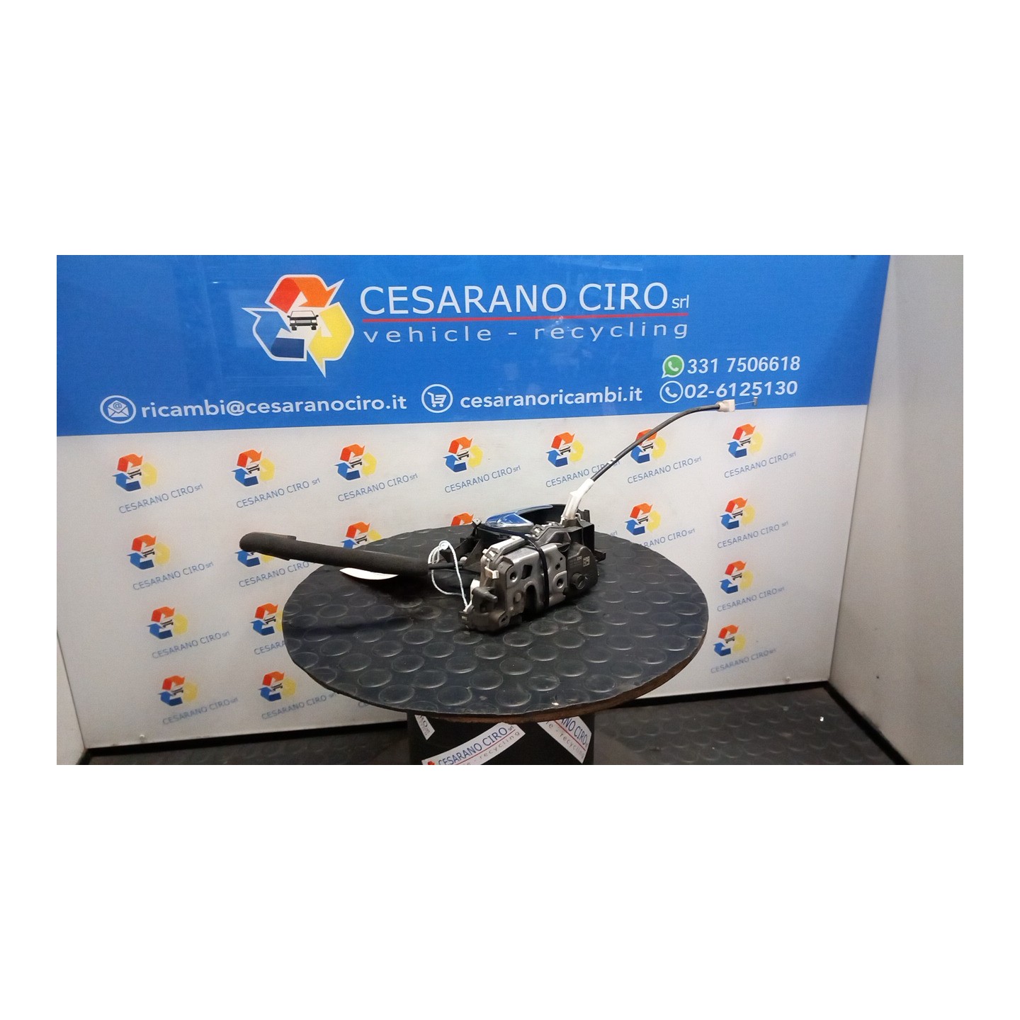 SERRATURA PORTA ANT. DX. 128 PEUGEOT 3008 (04/09-10/13) 9HZ 9800623080