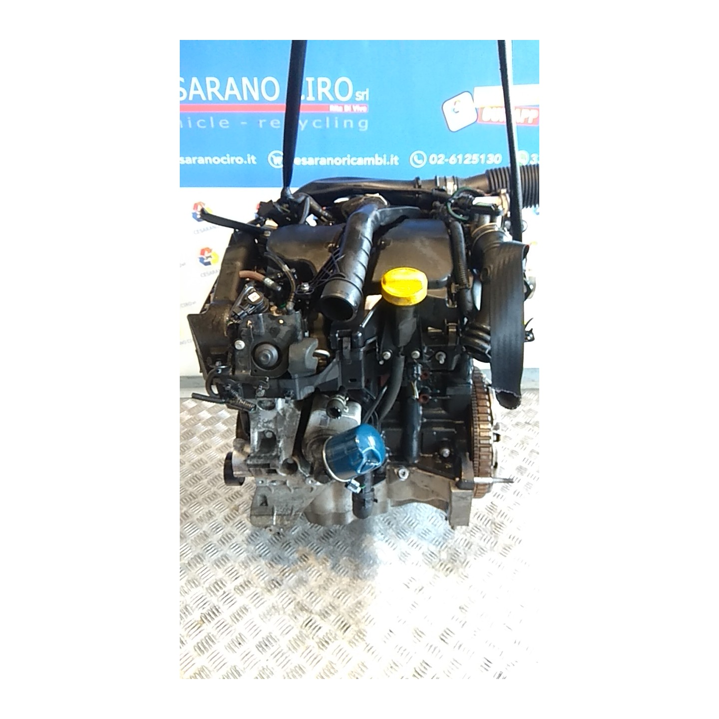 MOTORE SEMICOMPL. 004 RENAULT CLIO 4A SERIE (07/12-12/16) K9KC6 100016690R