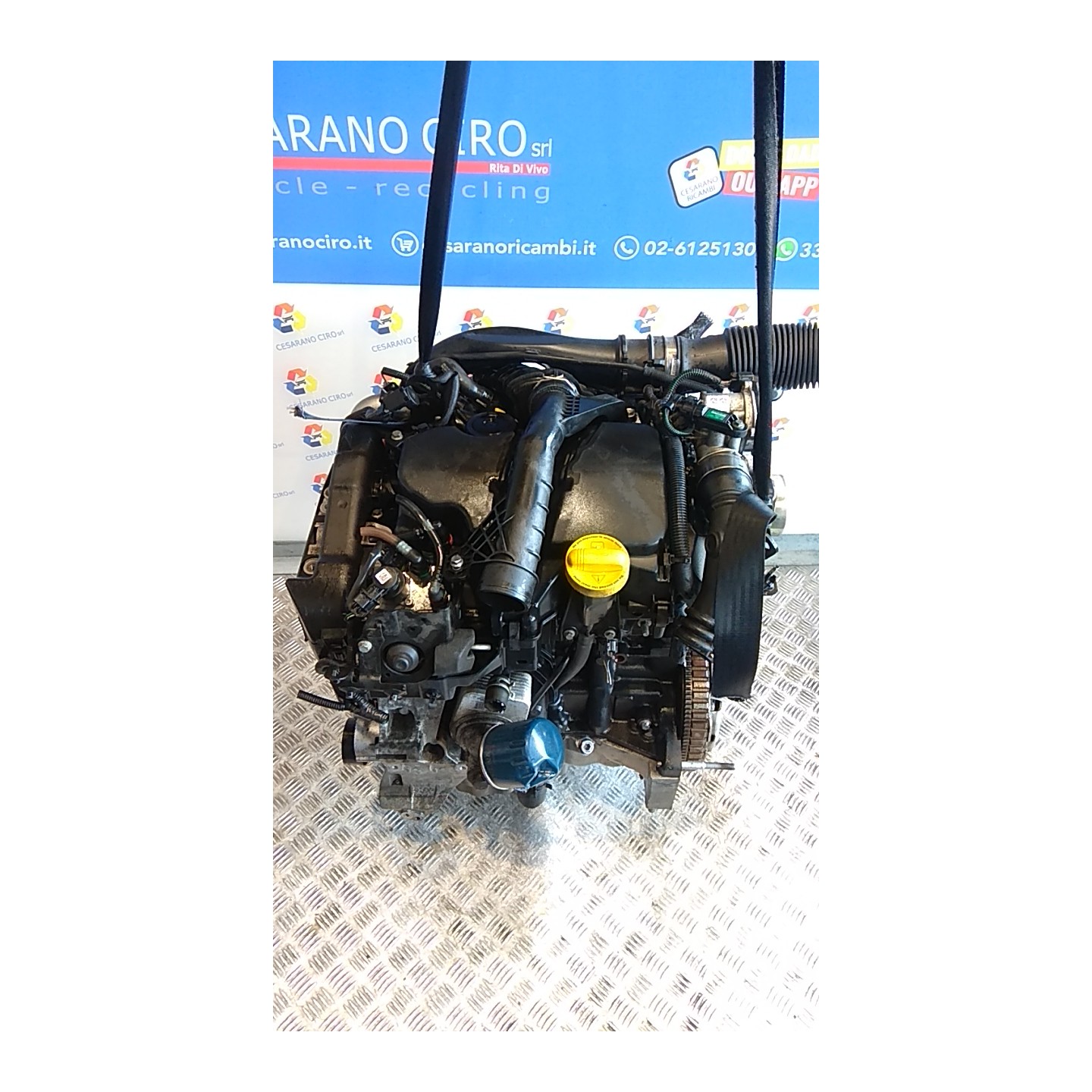 MOTORE SEMICOMPL. 004 RENAULT CLIO 4A SERIE (07/12-12/16) K9KC6 100016690R
