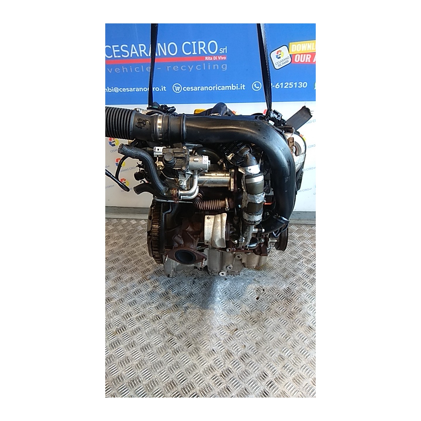 MOTORE SEMICOMPL. 004 RENAULT CLIO 4A SERIE (07/12-12/16) K9KC6 100016690R