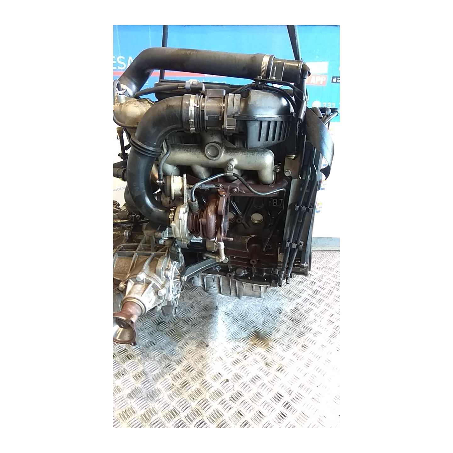 MOTORE COMPL. 045 RENAULT KANGOO (04/03-03/09) F9Q37 7701473970