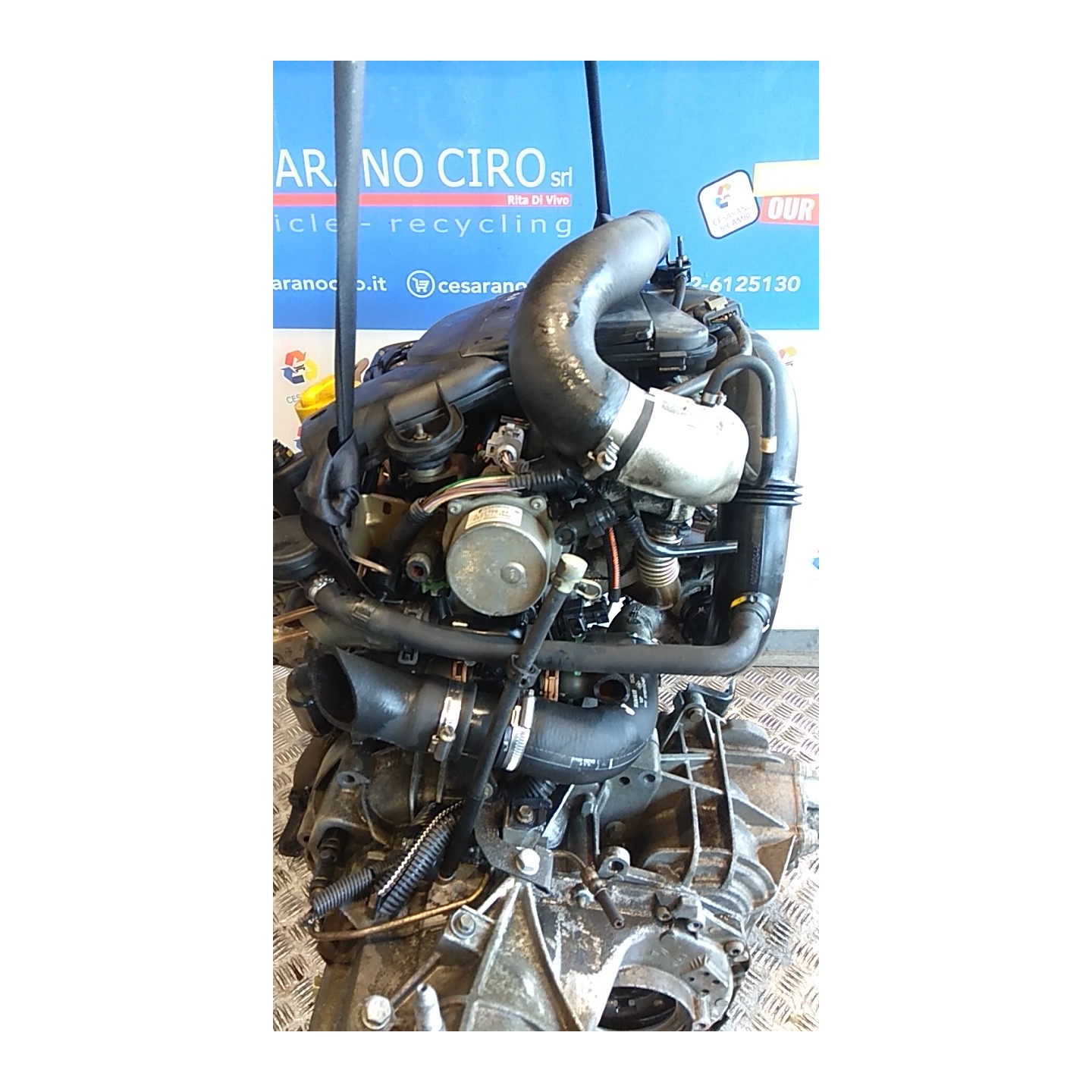 MOTORE COMPL. 045 RENAULT KANGOO (04/03-03/09) F9Q37 7701473970