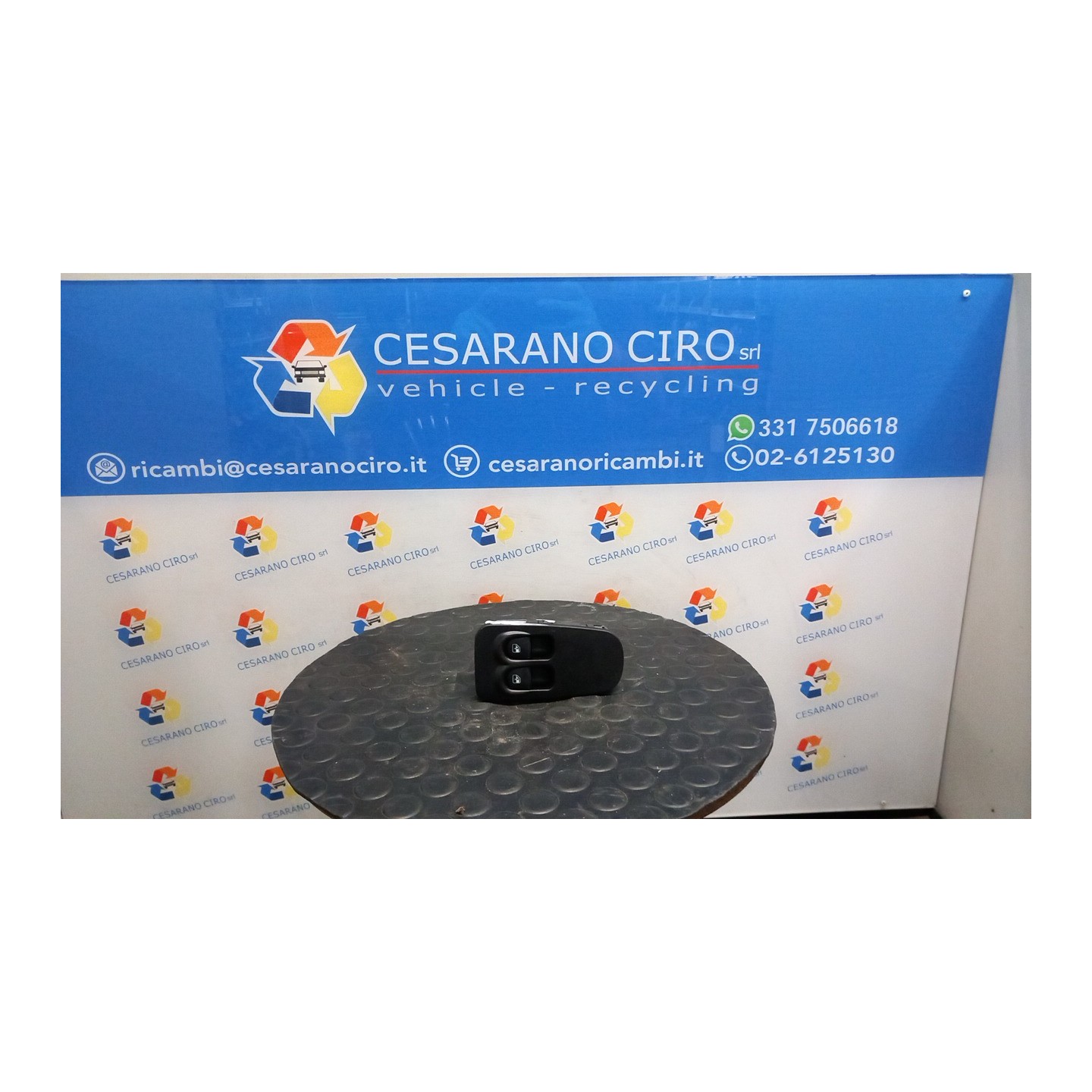 BLOCCO COMANDI ALZACRISTALLI E RETROVISORI EST. SX. 026 LANCIA YPSILON (TE) (09/06-12/08) 188A4000 735360605