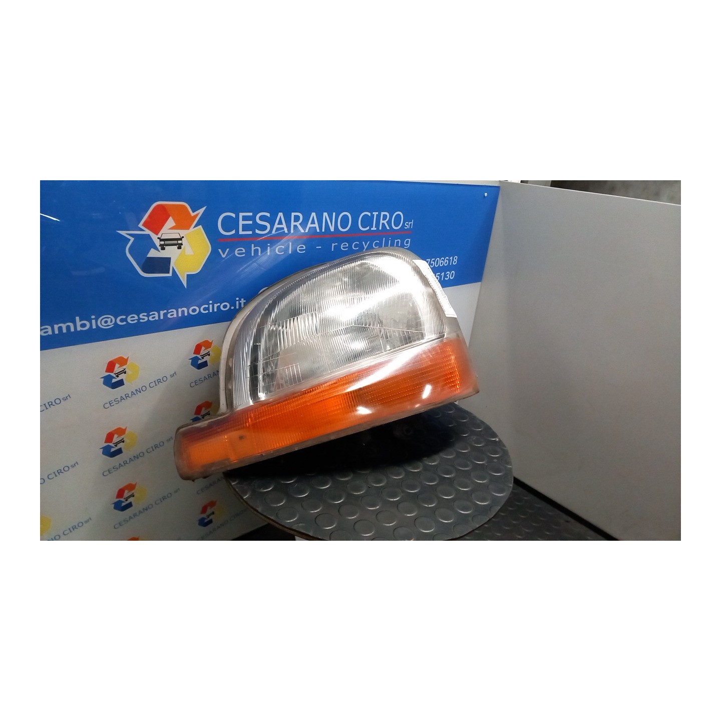 PROIETTORE 09/03 SX. 046 RENAULT KANGOO (04/03-03/09) F9Q37 7701044037