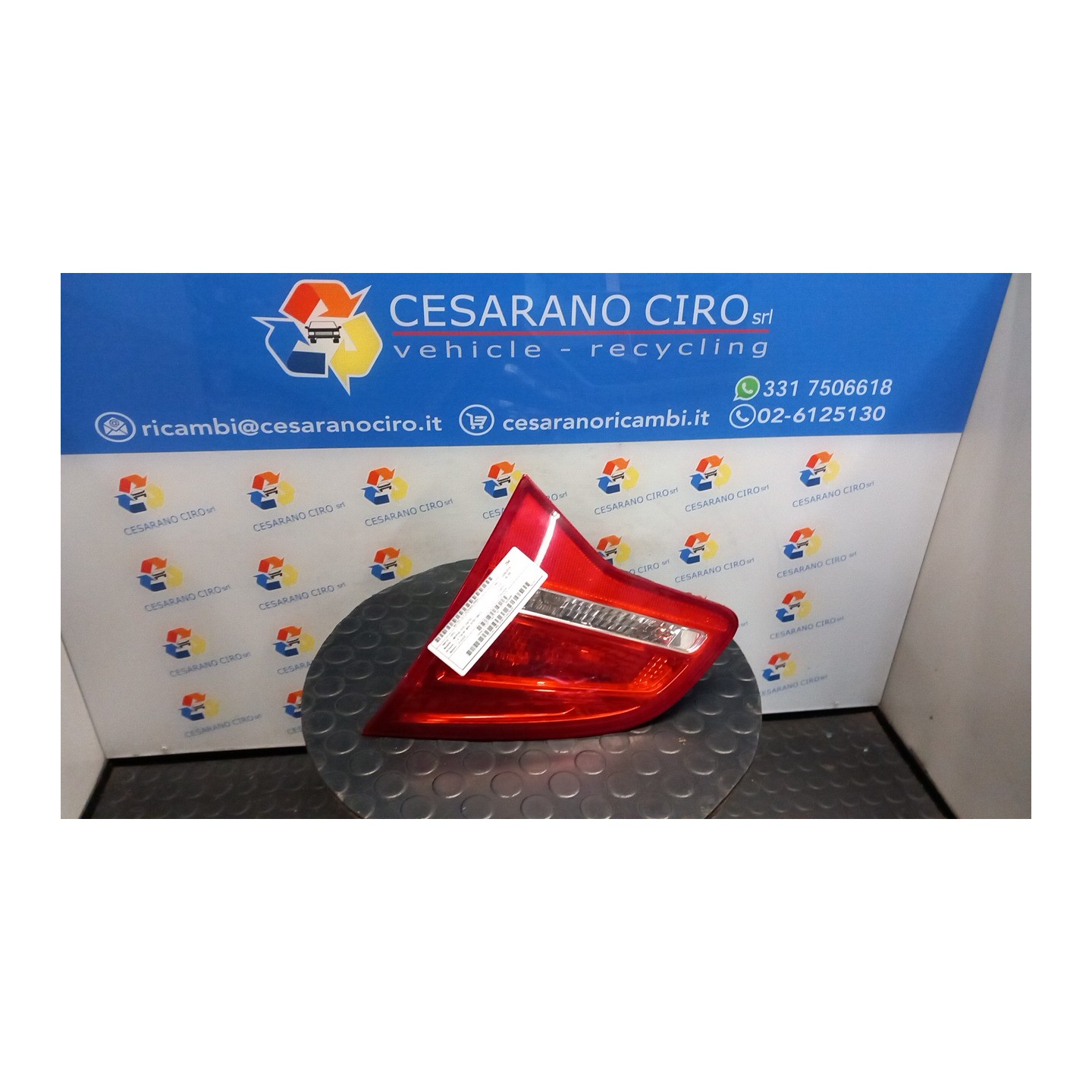FANALE POST. PARTE INT. DX. 047 OPEL MERIVA (S10) (04/10-) A14XER 13435486