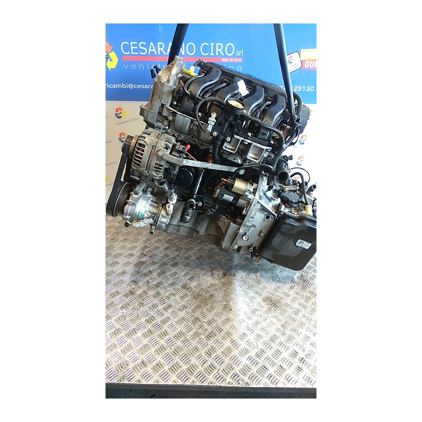 MOTORE SEMICOMPL. 067 RENAULT MODUS 1A SERIE (09/04-01/08) K4M37 7701475849