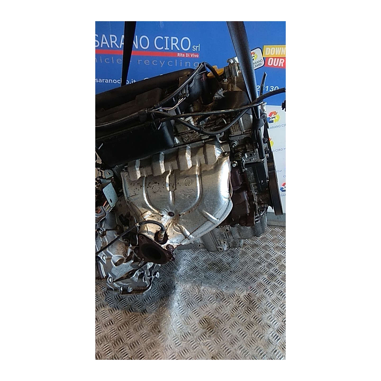 MOTORE SEMICOMPL. 067 RENAULT MODUS 1A SERIE (09/04-01/08) K4M37 7701475849