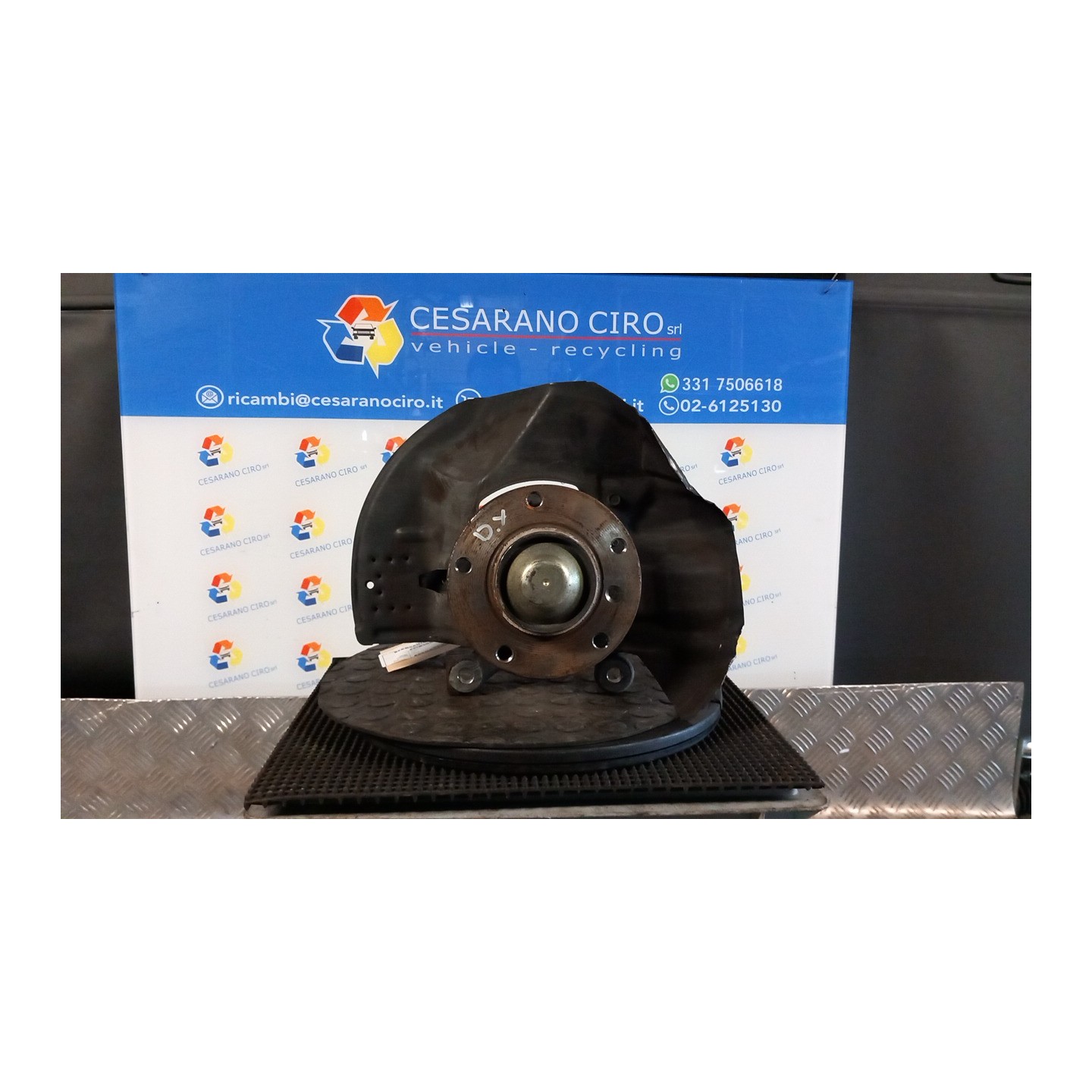 MONTANTE SOSP. ANT. DX. 087 BMW SERIE 3 (E46) (09/01-09/05) 204D4 31211096430