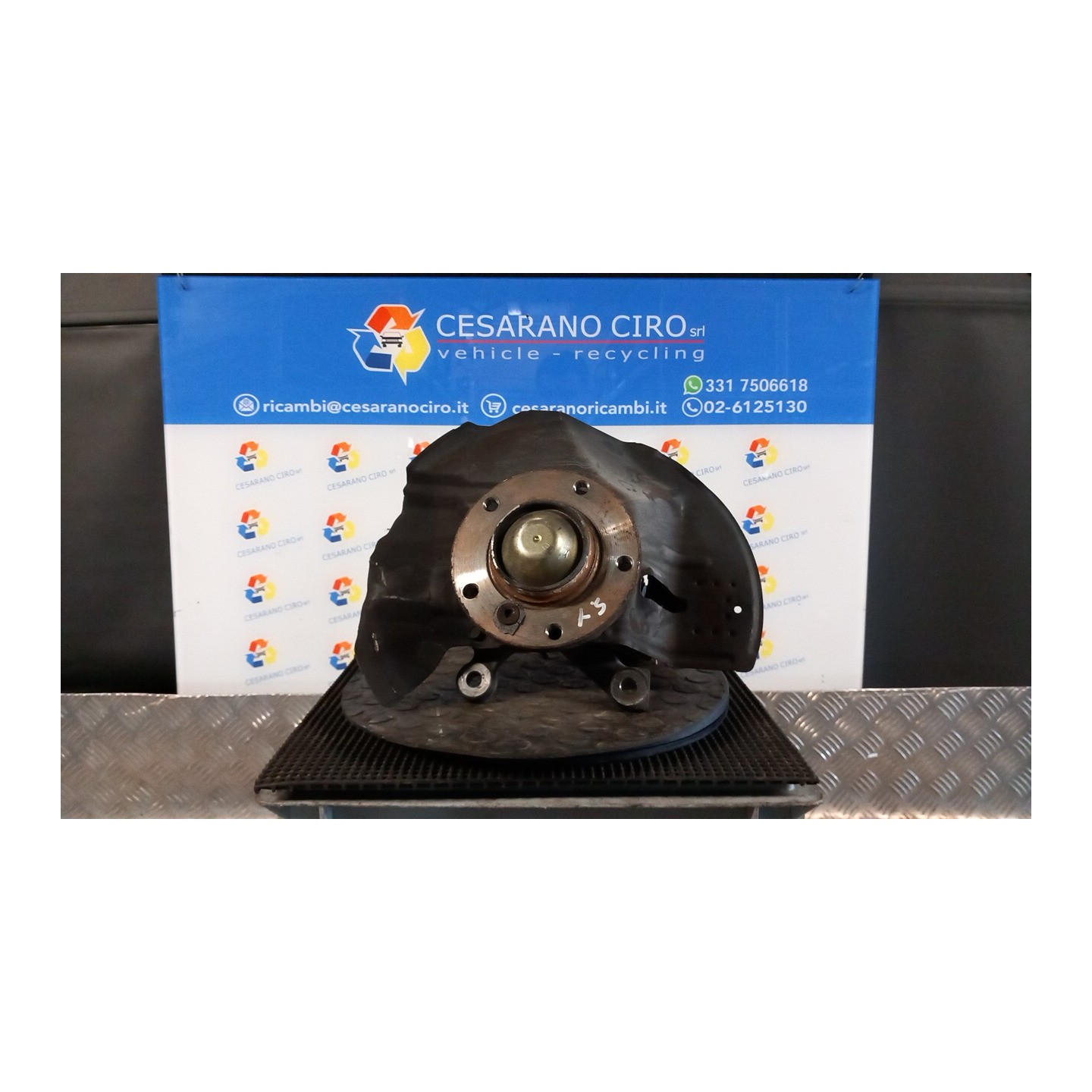 MONTANTE SOSP. ANT. SX. 088 BMW SERIE 3 (E46) (09/01-09/05) 204D4 31211096429