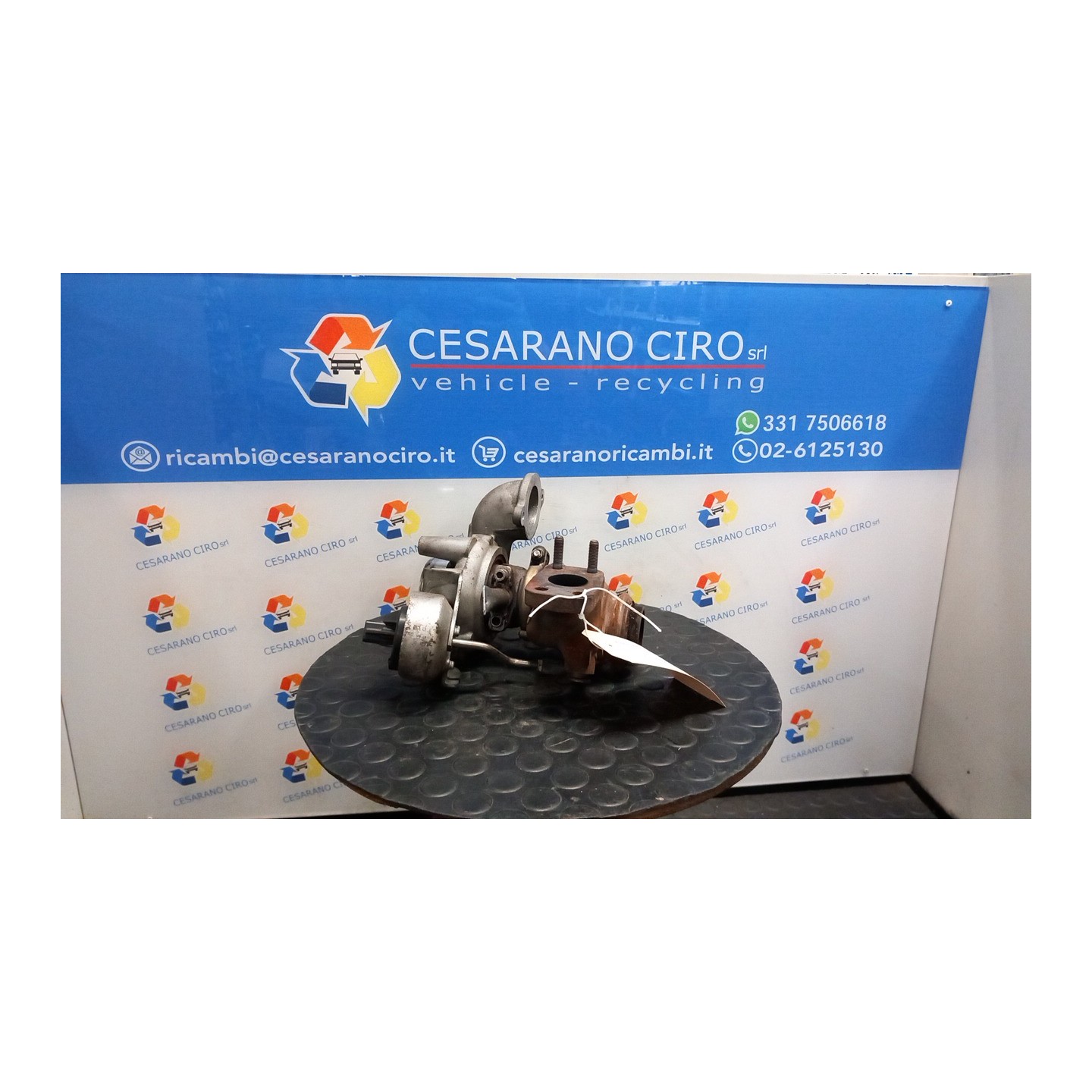 TURBOCOMPRESSORE 096 FORD FIESTA (CCN) (11/12-) XVJC 1873215