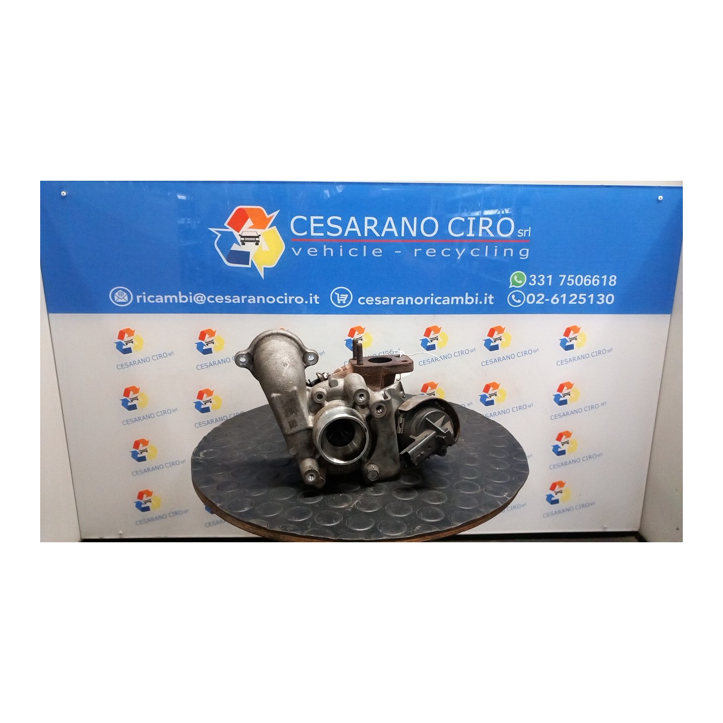 TURBOCOMPRESSORE 096 FORD FIESTA (CCN) (11/12-) XVJC 1873215