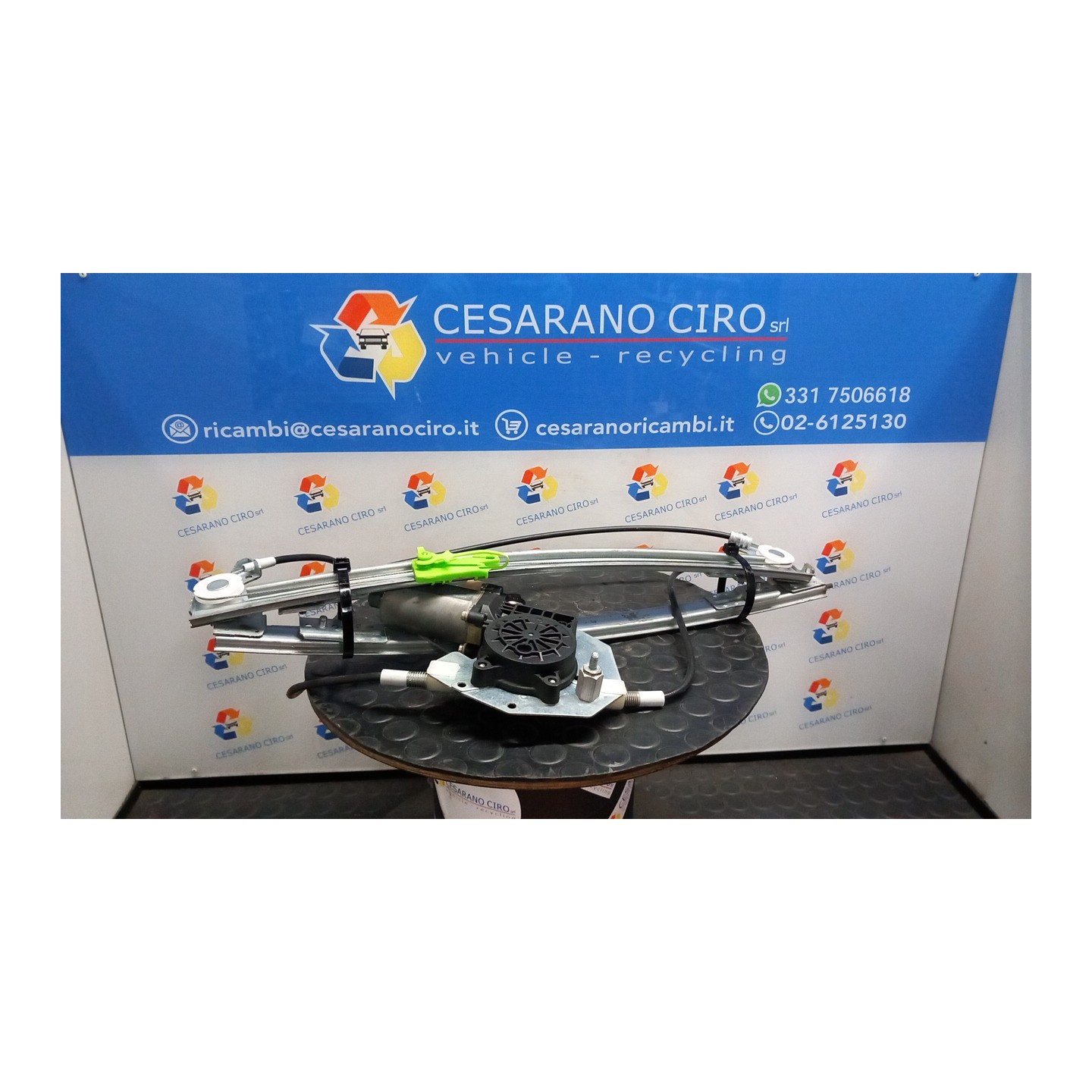 ALZACRISTALLO ELETTR. PORTA ANT. DX. 007 BMW SERIE 3 (E46) (09/01-09/05) 204D4 51337020660