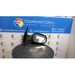RETROVISORE EST. REGOLAZ. ELETTR. DX. 022 NISSAN MICRA (K12E) (11/02-05/06) CR12 96301AX661