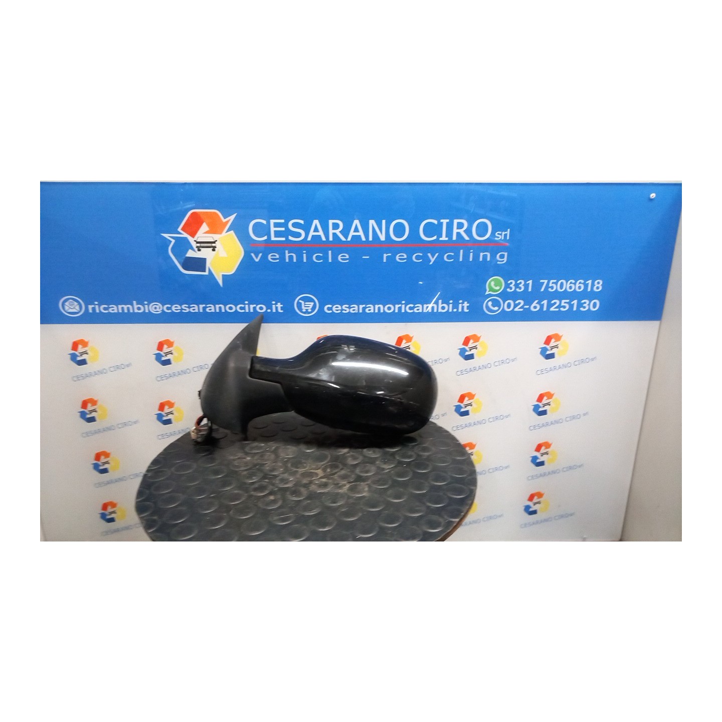 RETROVISORE EST. REGOLAZ. ELETTR. SX. 023 NISSAN MICRA (K12E) (11/02-05/06) CR12 96302AX661