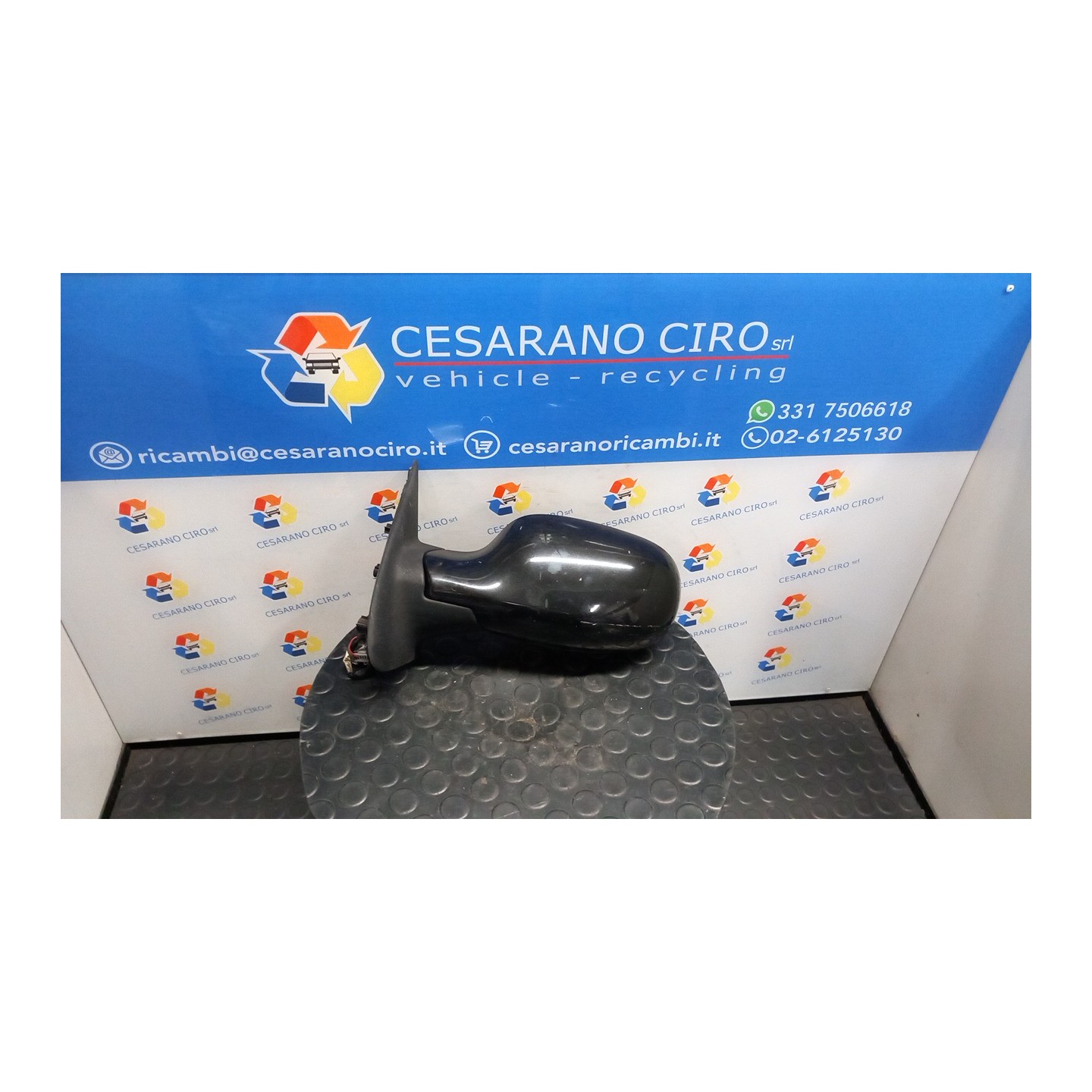 RETROVISORE EST. REGOLAZ. ELETTR. SX. 023 NISSAN MICRA (K12E) (11/02-05/06) CR12 96302AX661