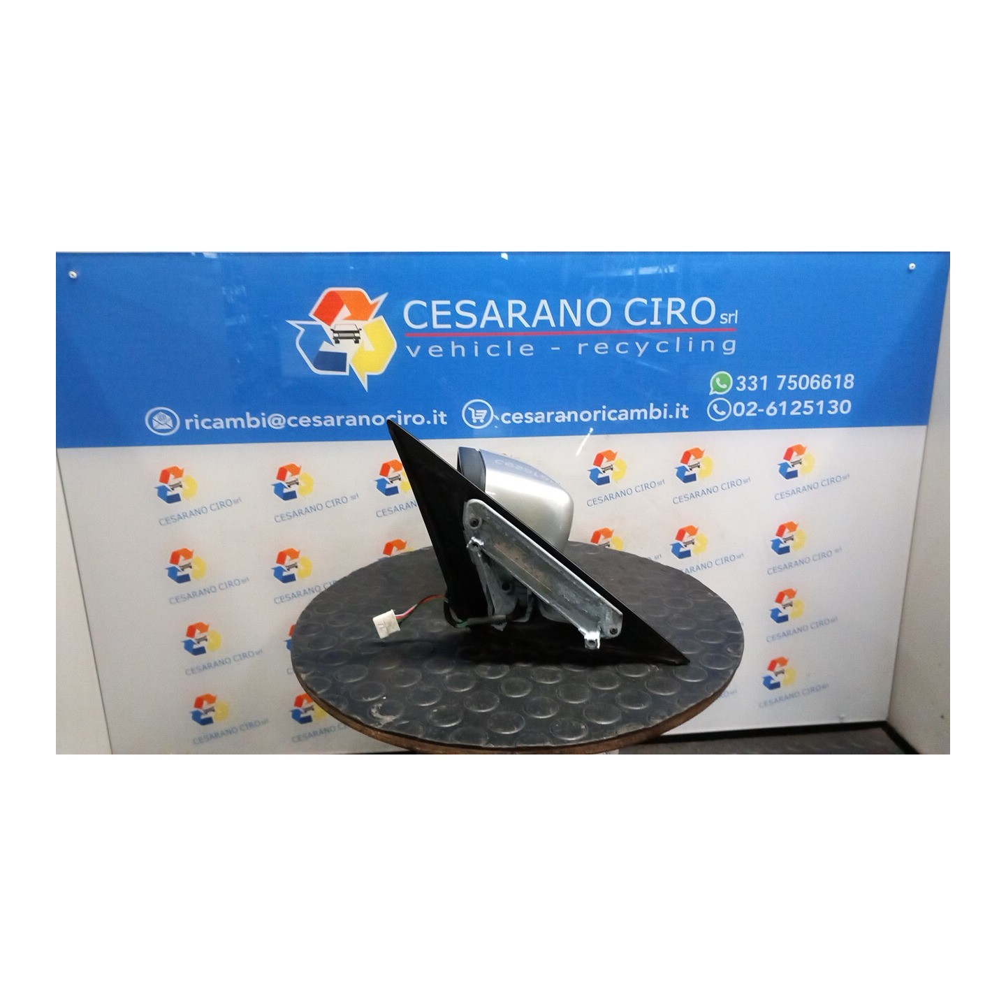 RETROVISORE EST. REGOLAZ. ELETTR. TERMICO SX. 036 BMW SERIE 3 (E46) (09/01-09/05) 204D4 51168245125